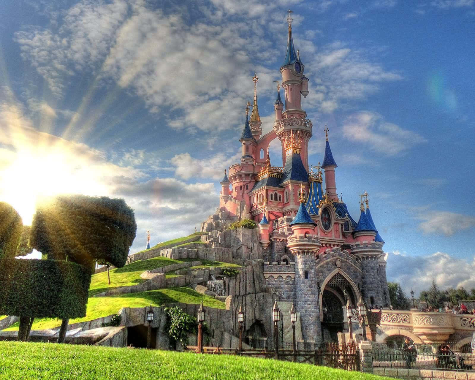 Disneyland Paris During Sunny Day