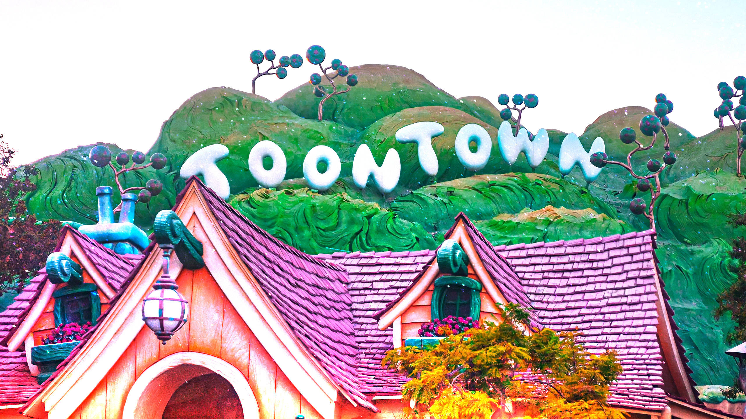 Disneyland Toontown Sign