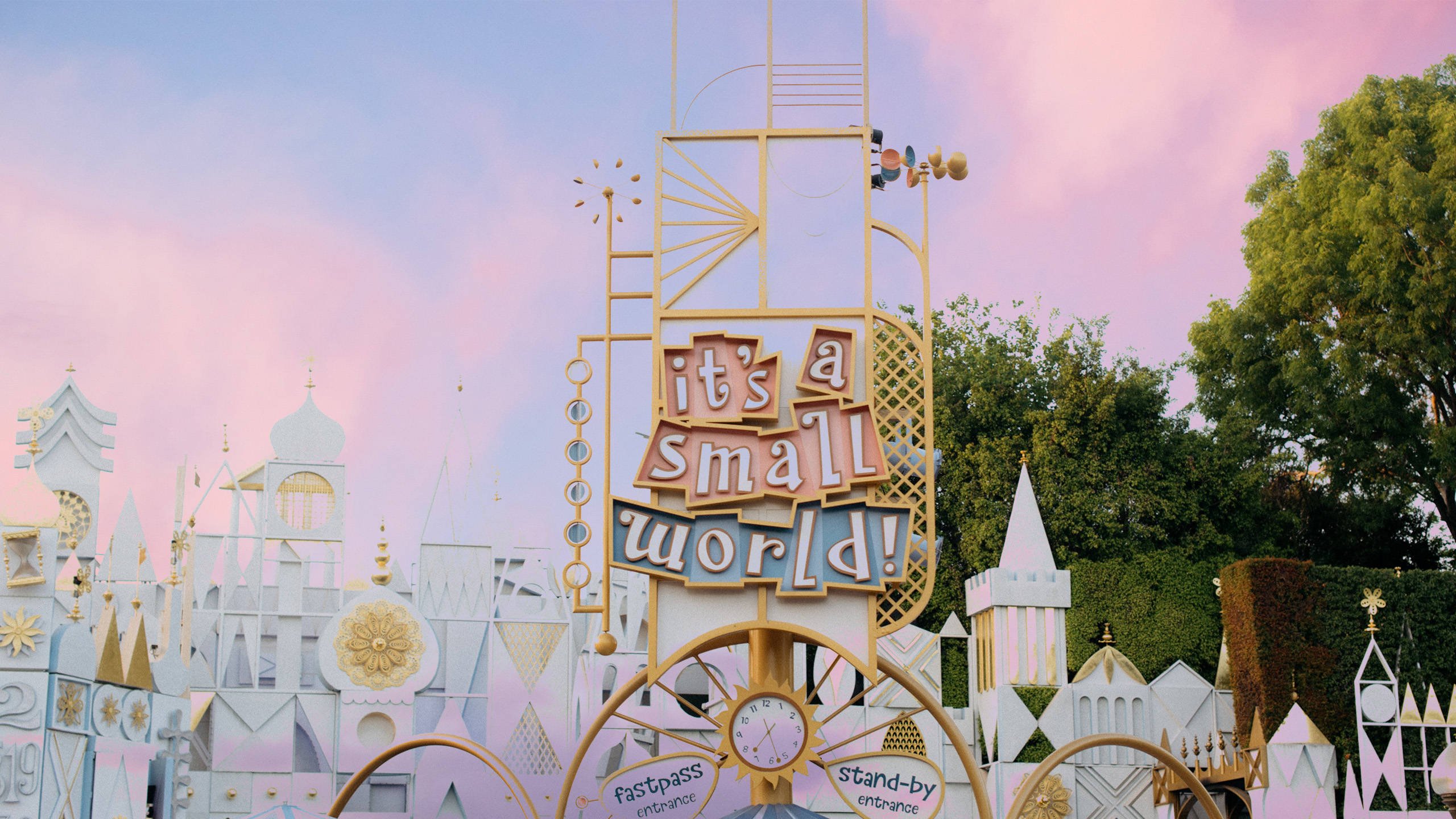 Disneyland Vintage Ride Entrance