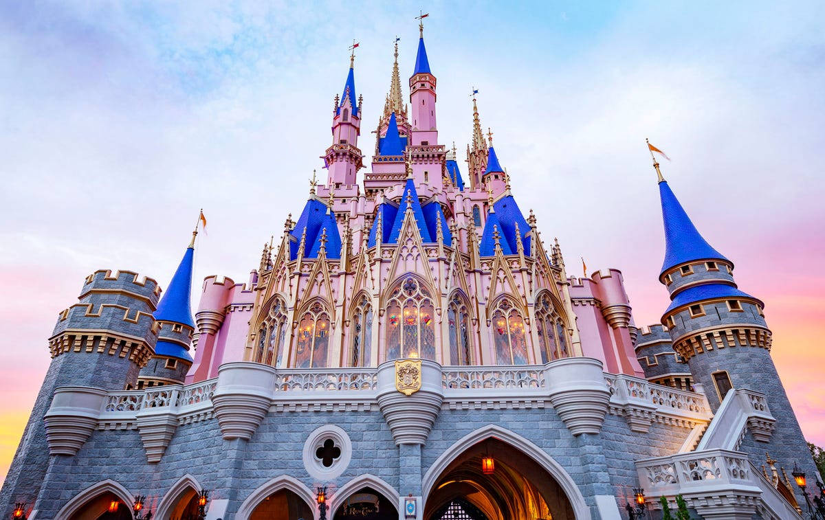 Disneyworld Castle Facade