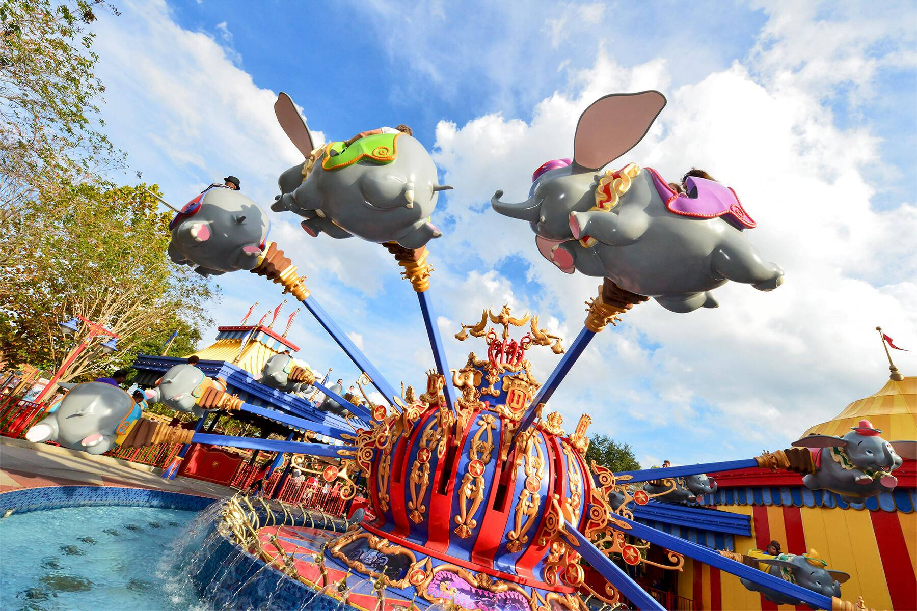 Disneyworld Dumbo Ride