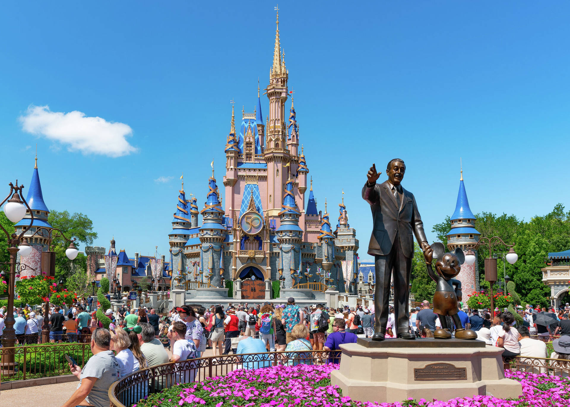 Disneyworld Fantasyland Entrance