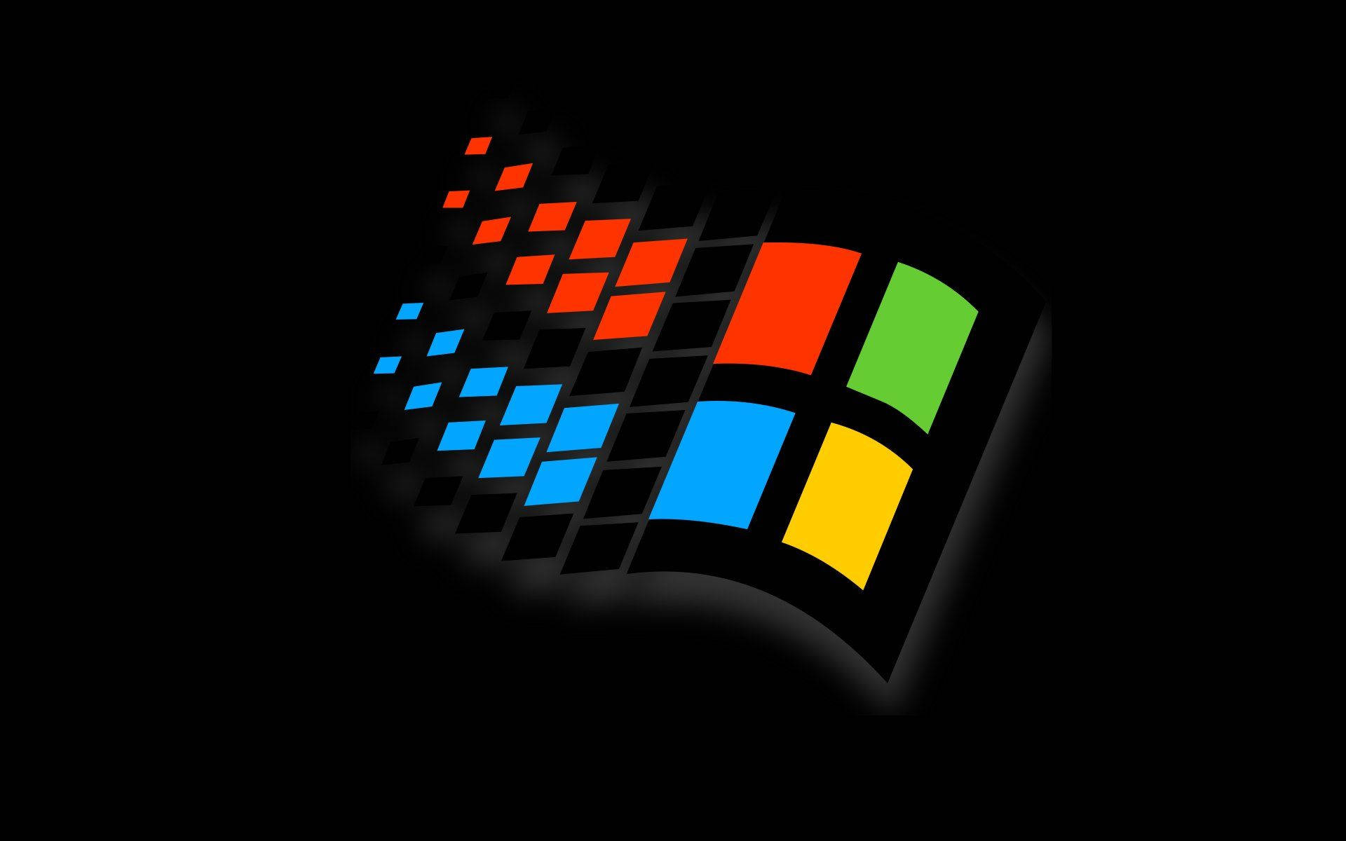Dispersing Windows 95 Hd Background