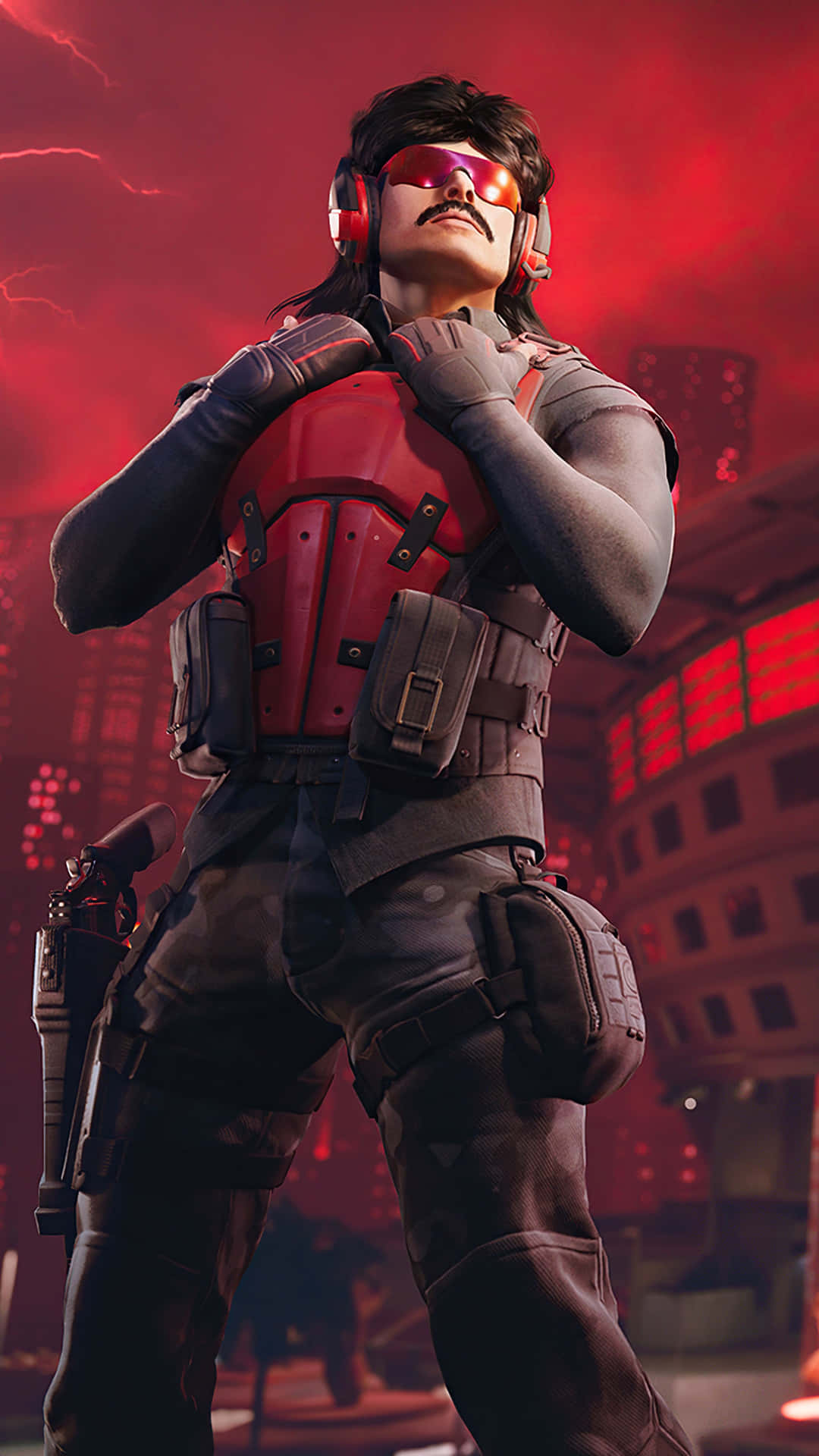 Disrespectful Dr Disrespect Background