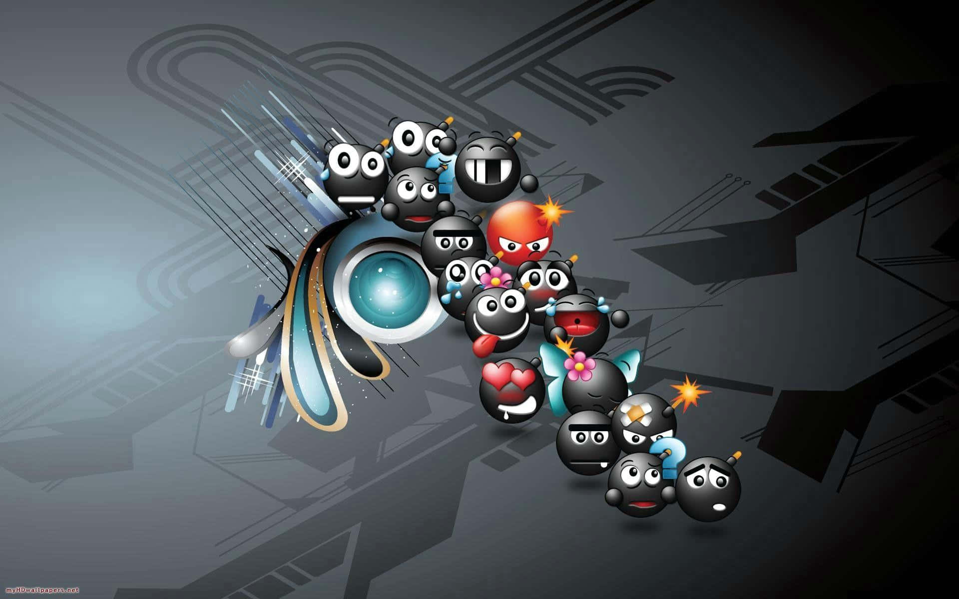 Distinct Emojis Desktop Photo