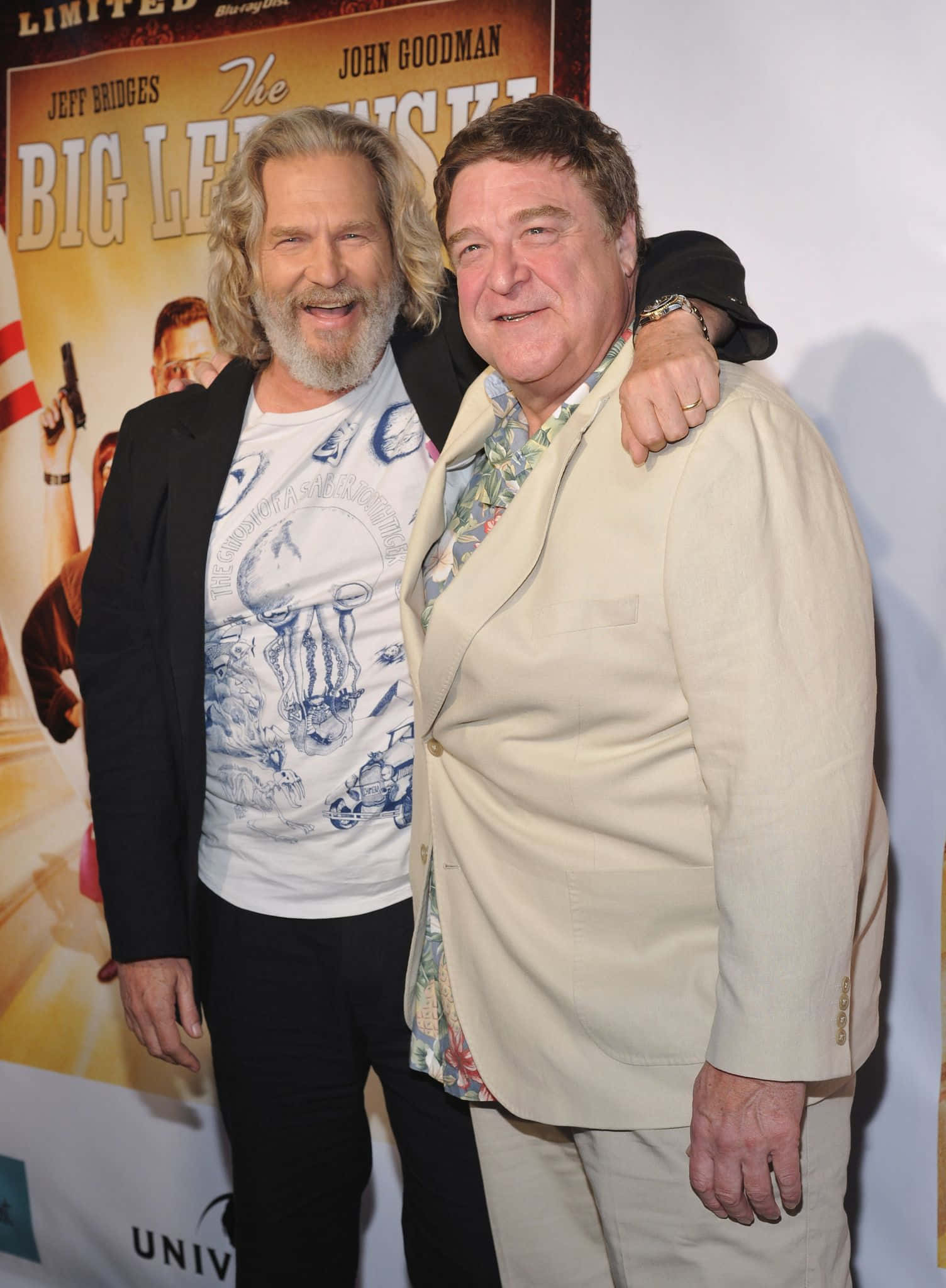 Distinguished Actor John Goodman Smiling Background