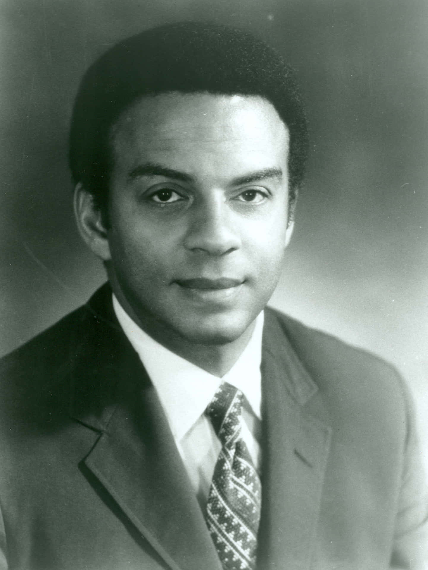 Distinguished Andrew Young In A Business Suit Background