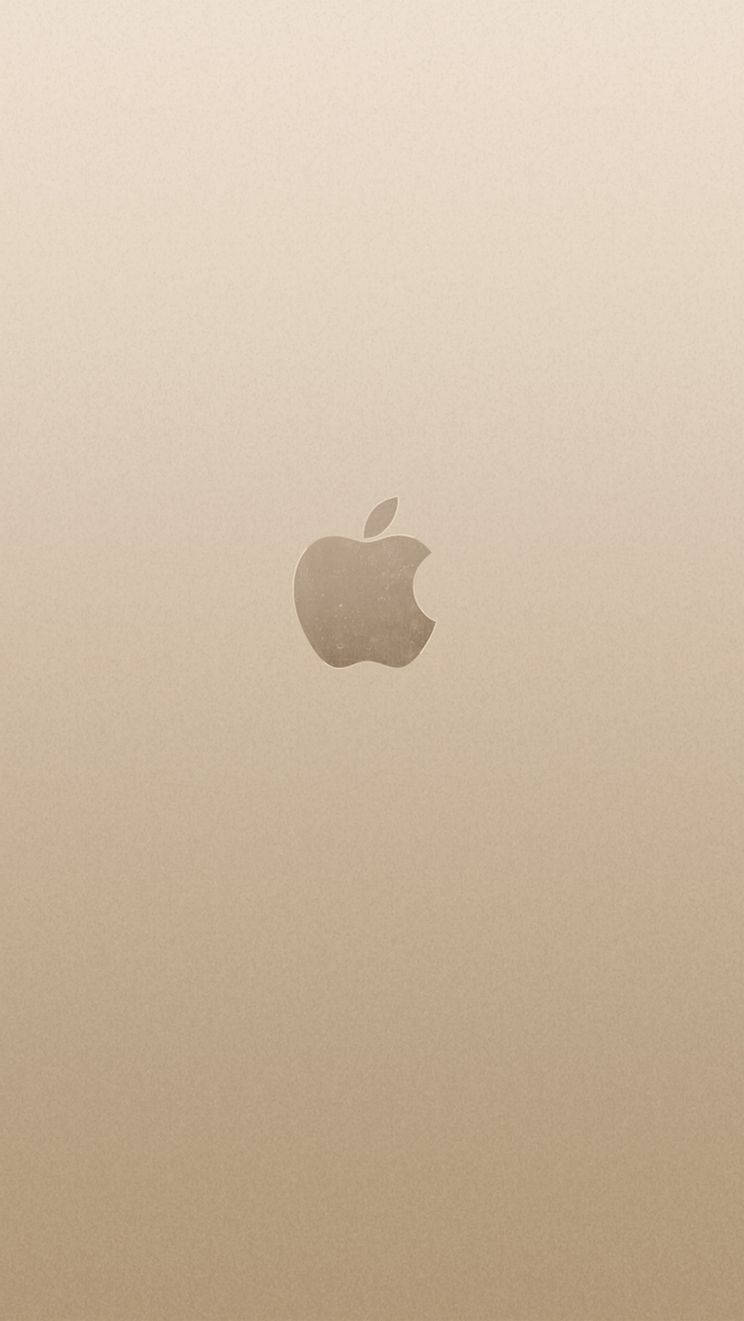 Distinguished Elegance Of The Iphone 6s Gold Background