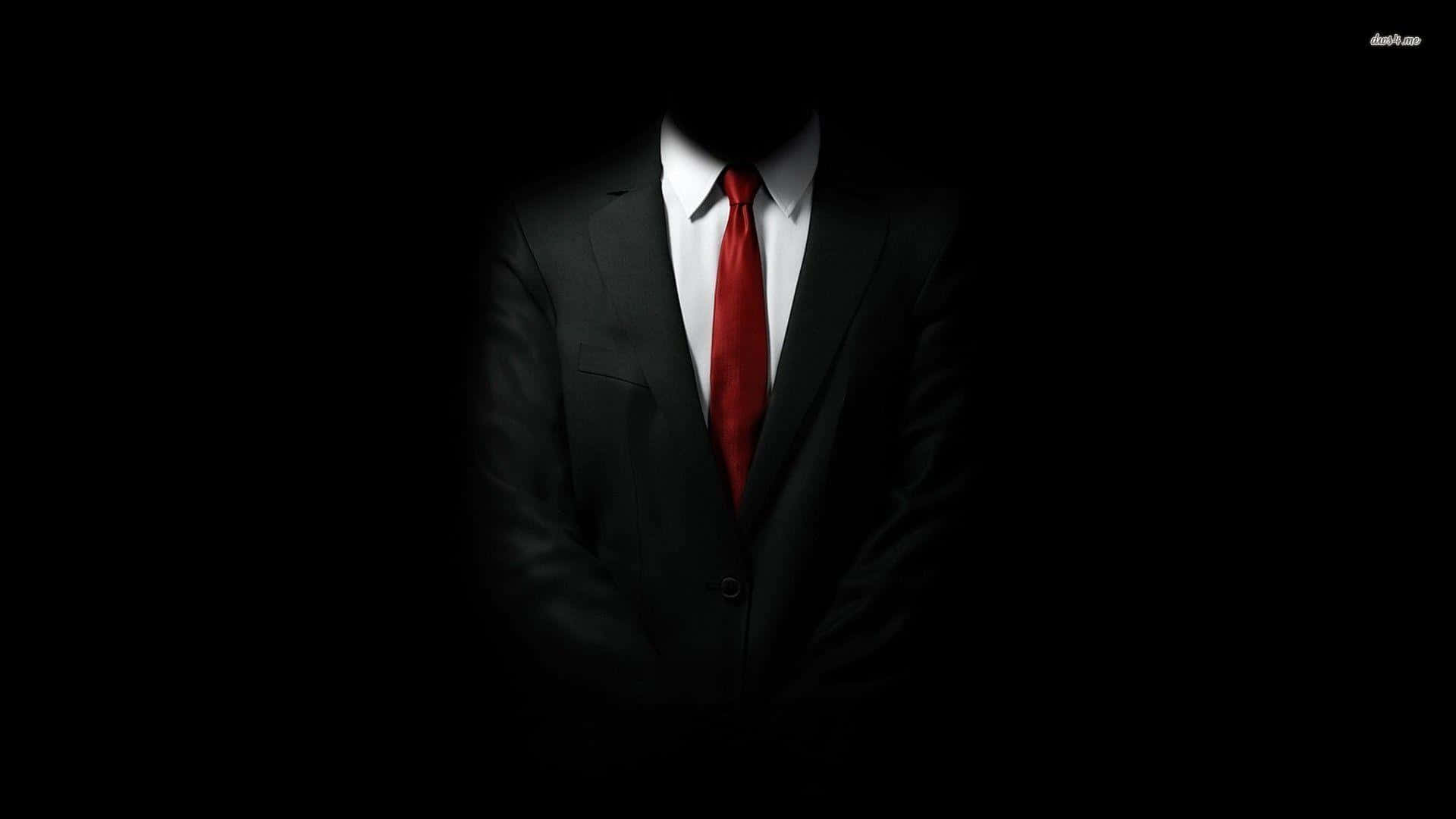 Distinguished Gentleman In Business Attire Background