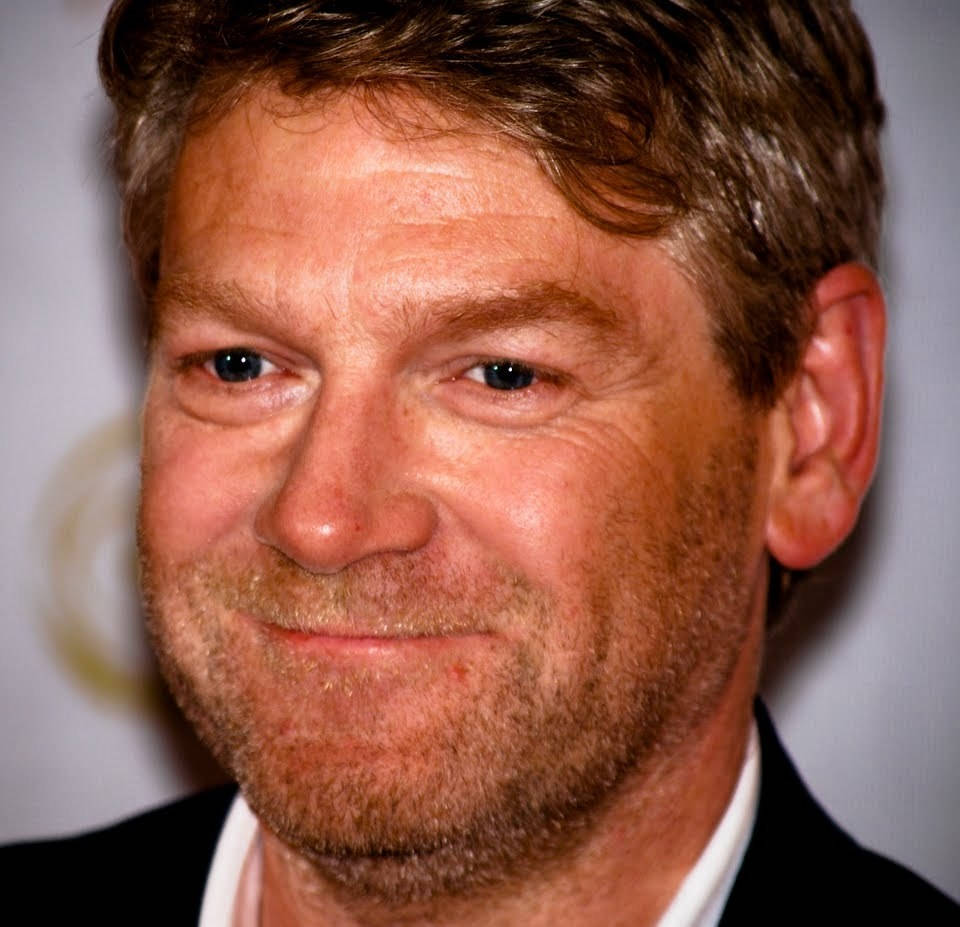 Distinguished Kenneth Branagh In A Suit Background