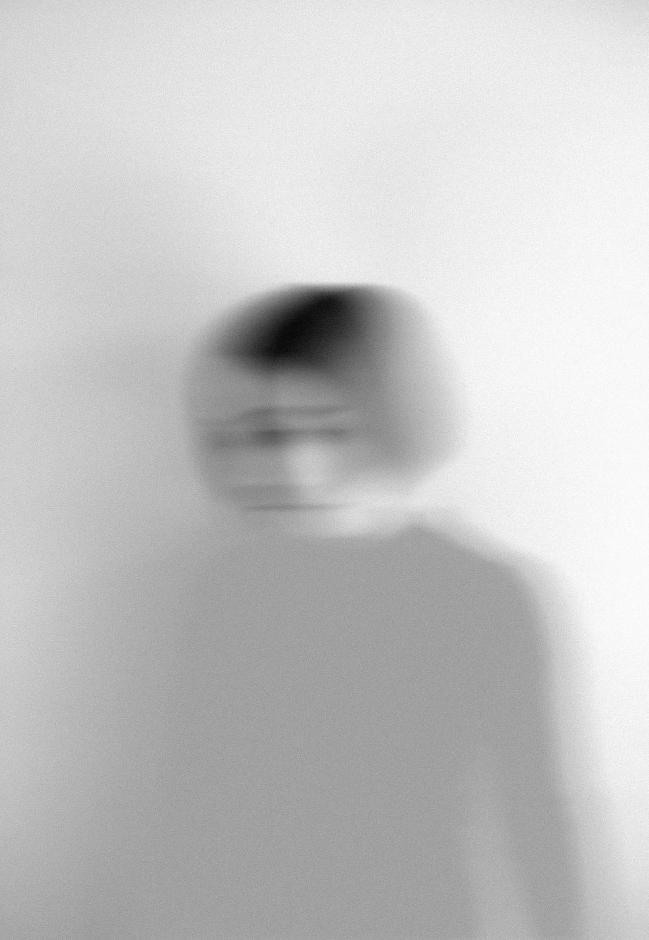Distorted Image Of An Anxious Woman