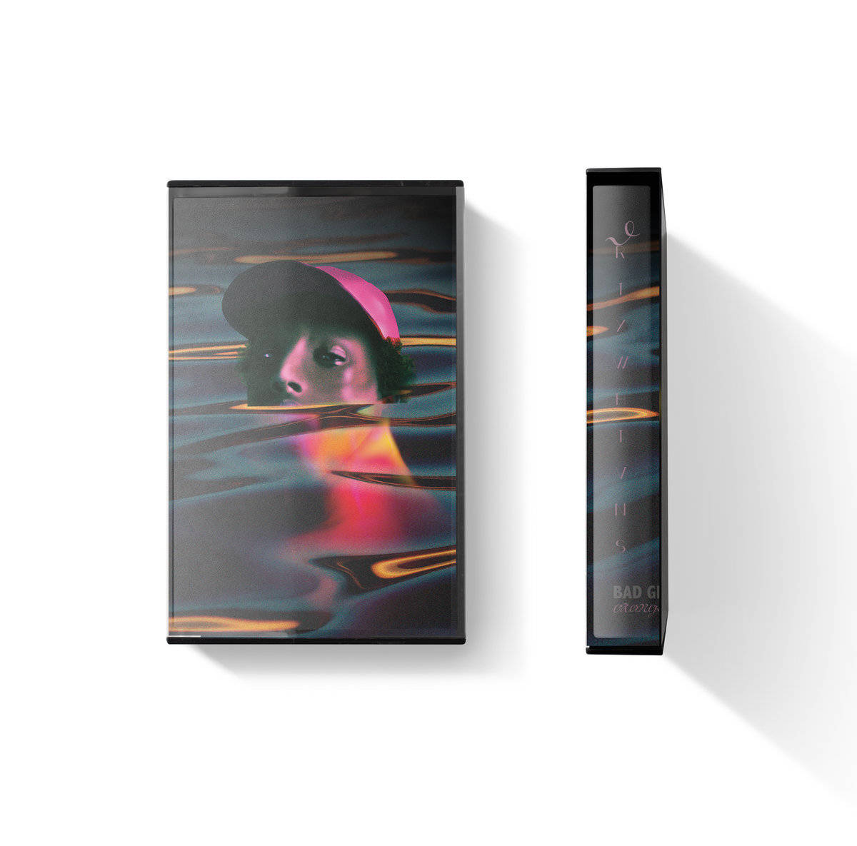 Distorted Reflection Perfume Packaging Background