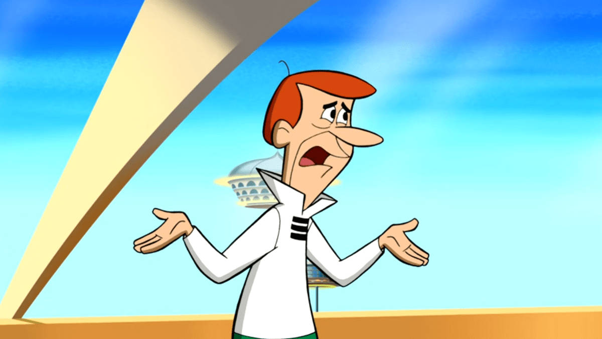 Distressed George Jetson The Jetsons Background