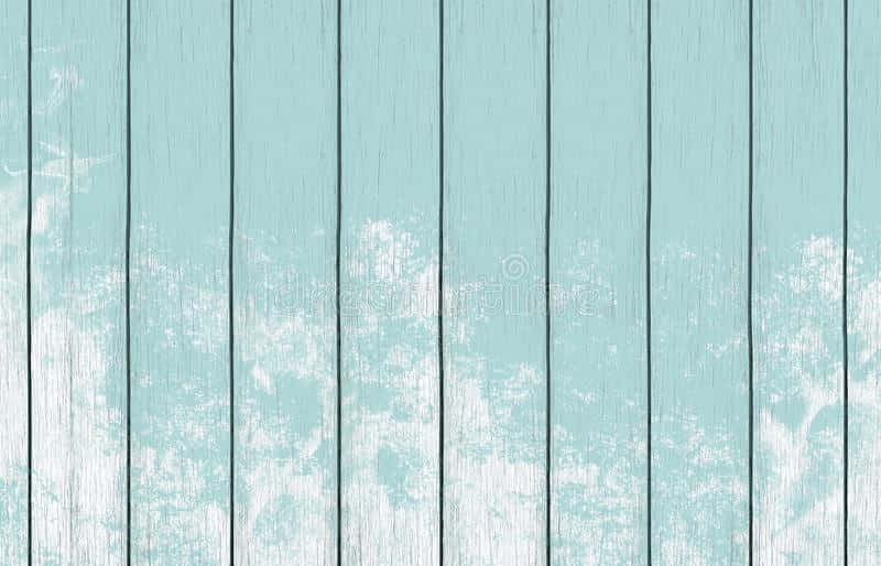 Distressed Teal Wooden Planks Background Background