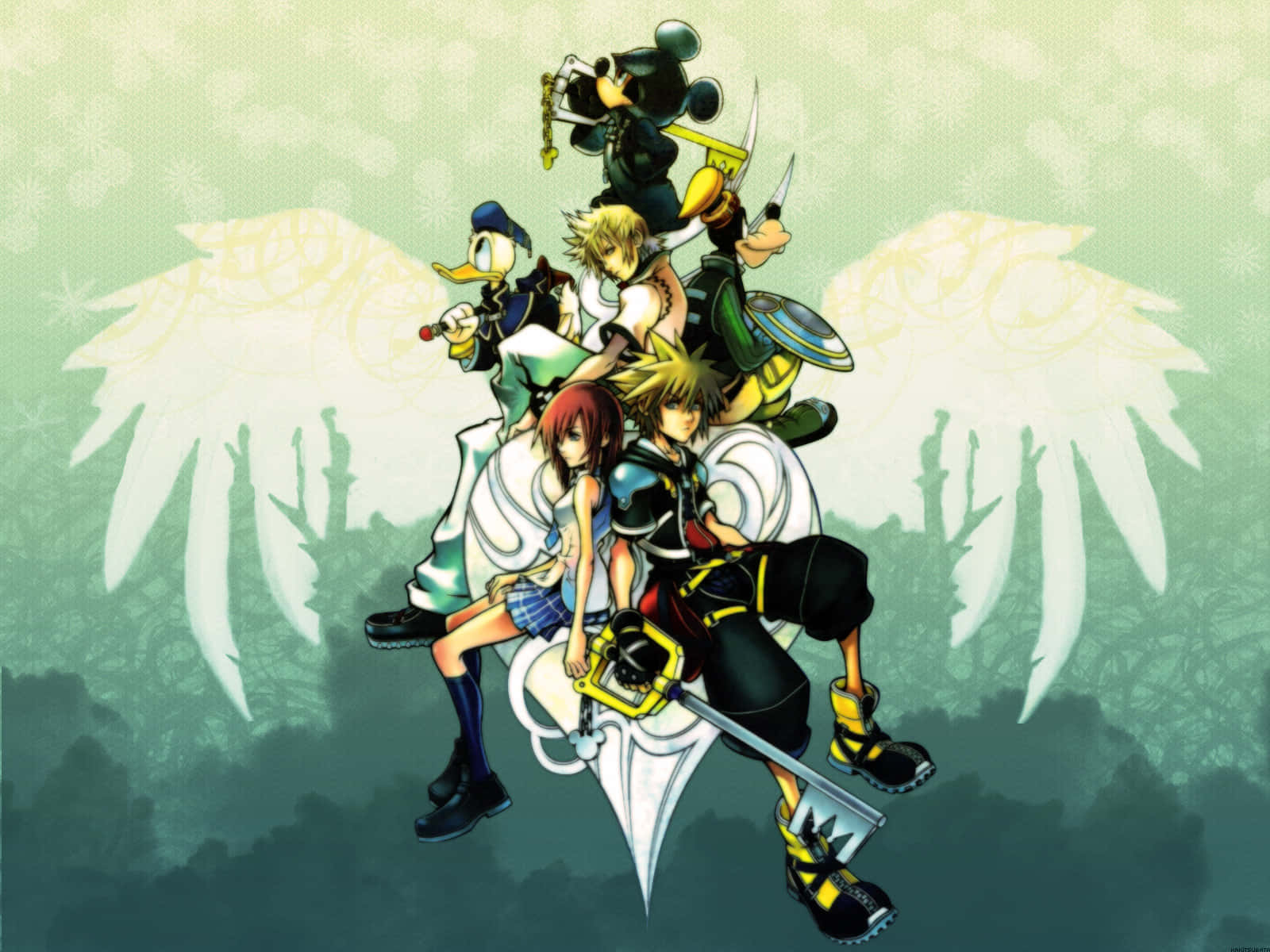 Dive Deep Into The World Of Kingdom Hearts With Roxas Background
