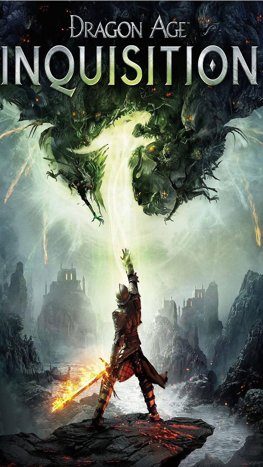 Dive Deeper Into The World Of Dragon Age With The Dragon Age Phone Background