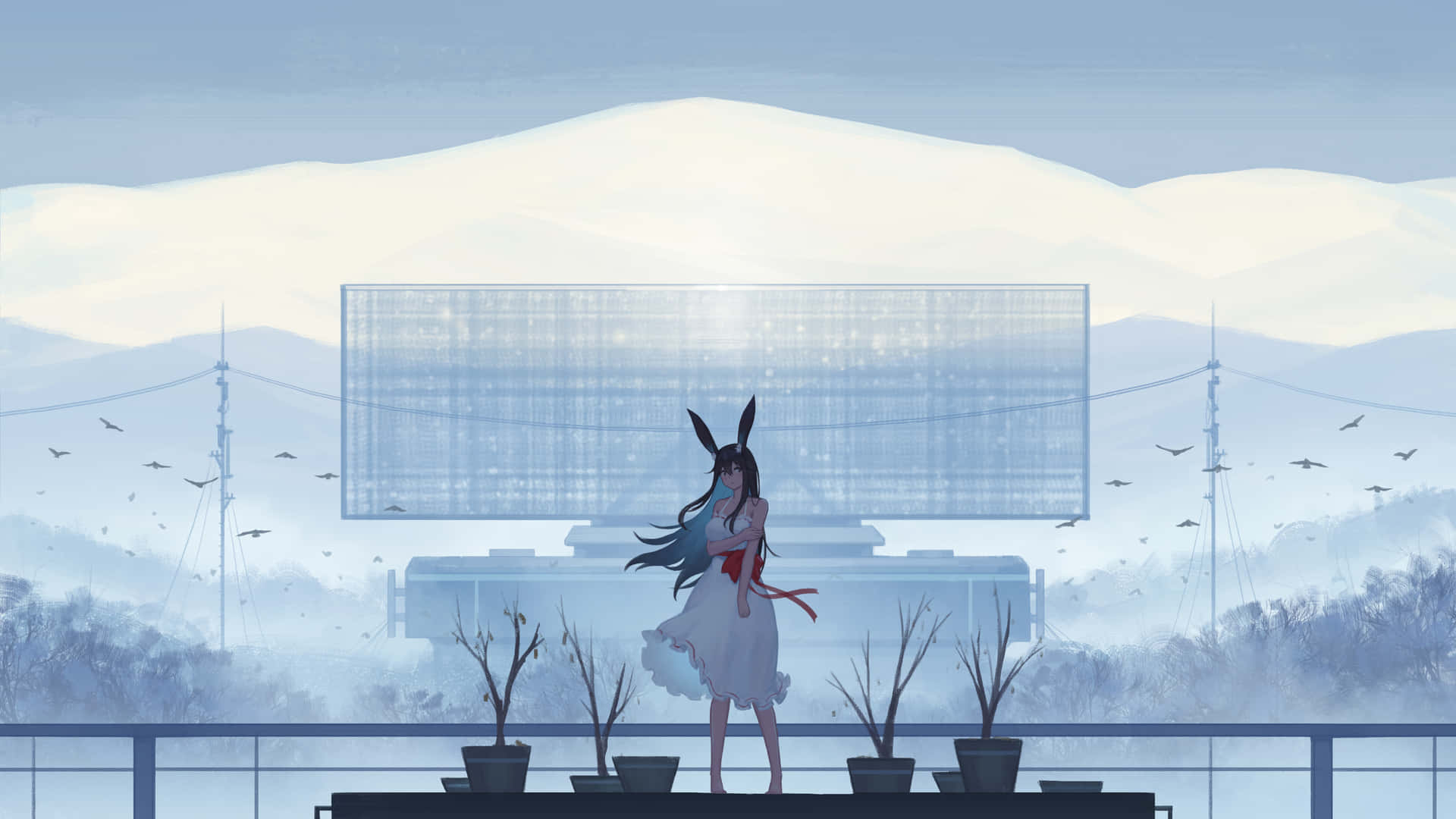 Anime White Backgrounds