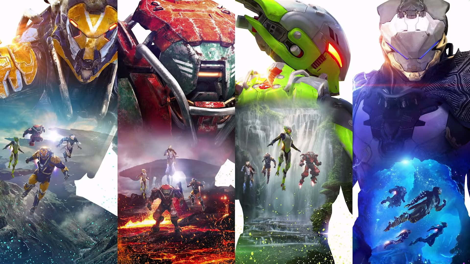 Dive Into A Stunning World Of Adventure In Anthem! Background