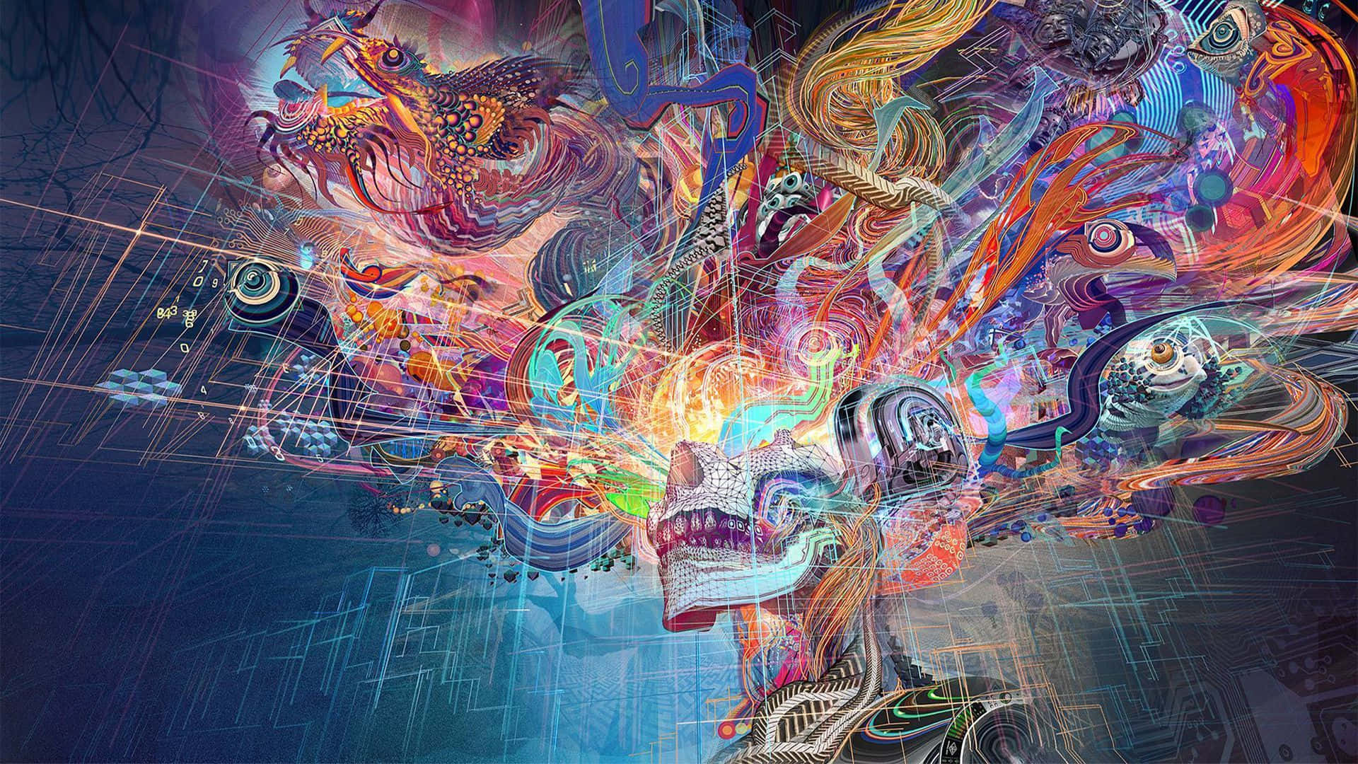 Dive Into A World Of Artistic Imagination! Background