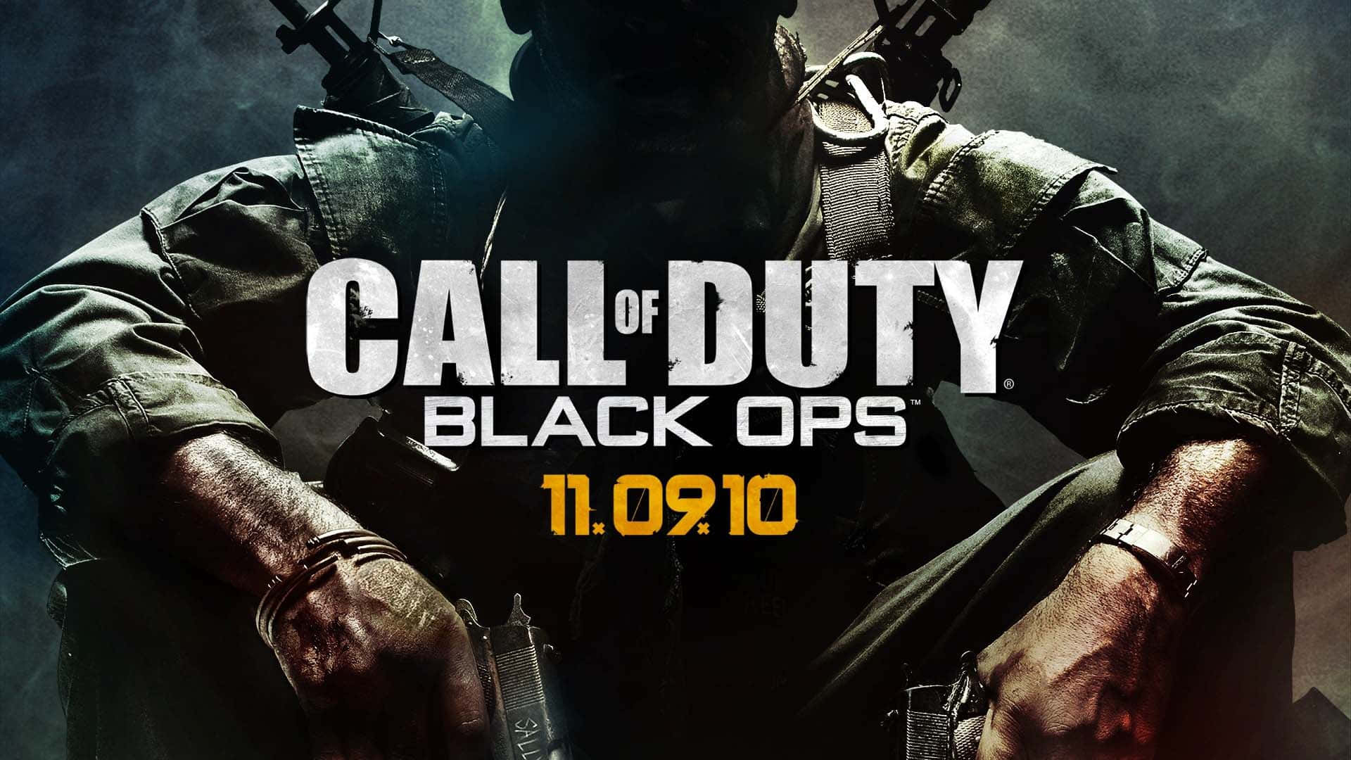 Dive Into Action With Call Of Duty Black Ops Background