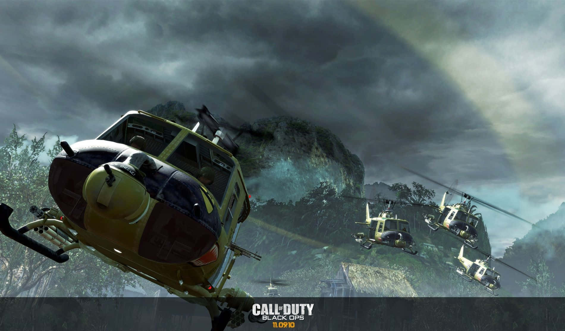 Dive Into Intense Combat In Call Of Duty: Black Ops Background