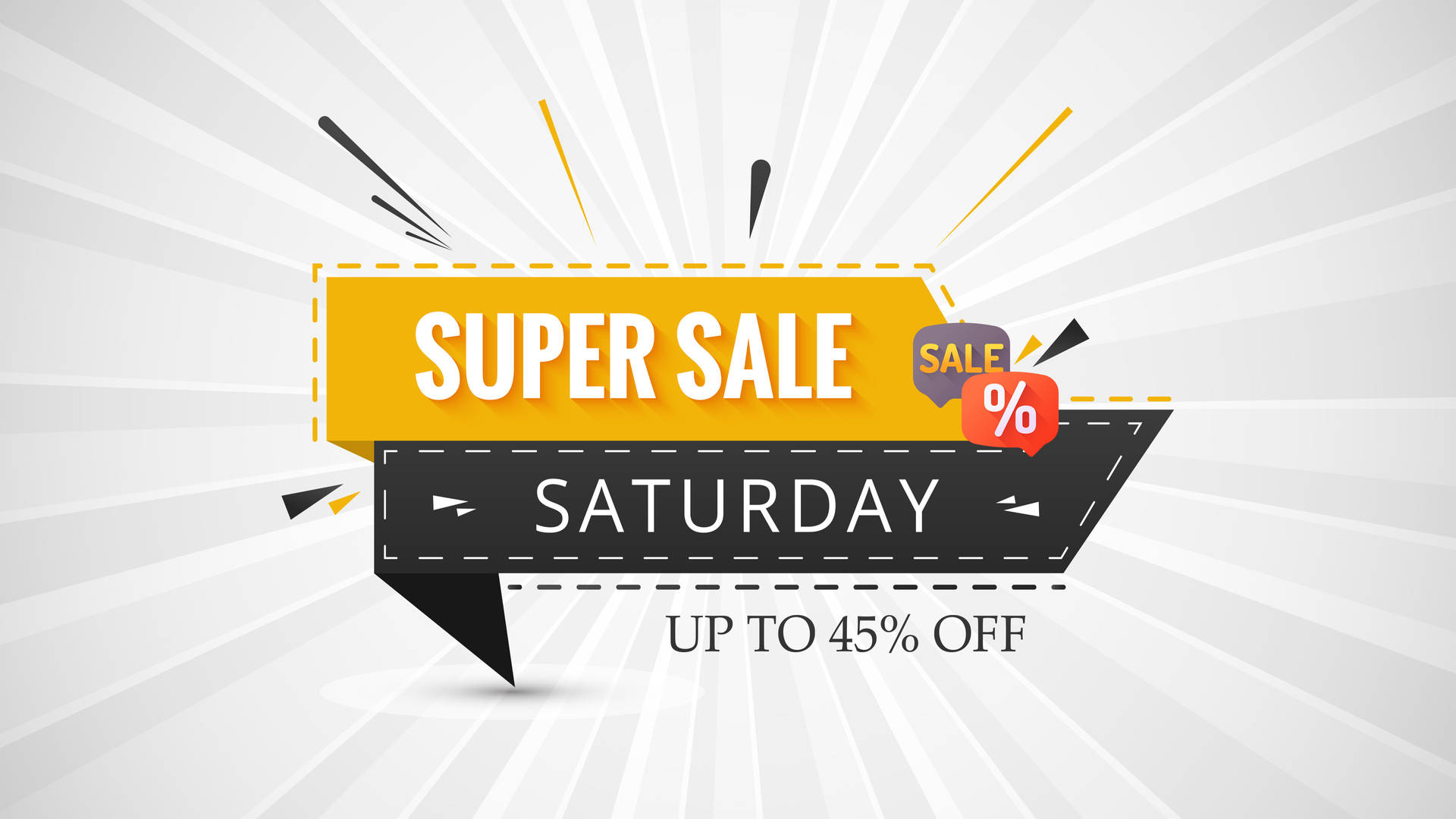 Dive Into Super Saturday Sales! Background