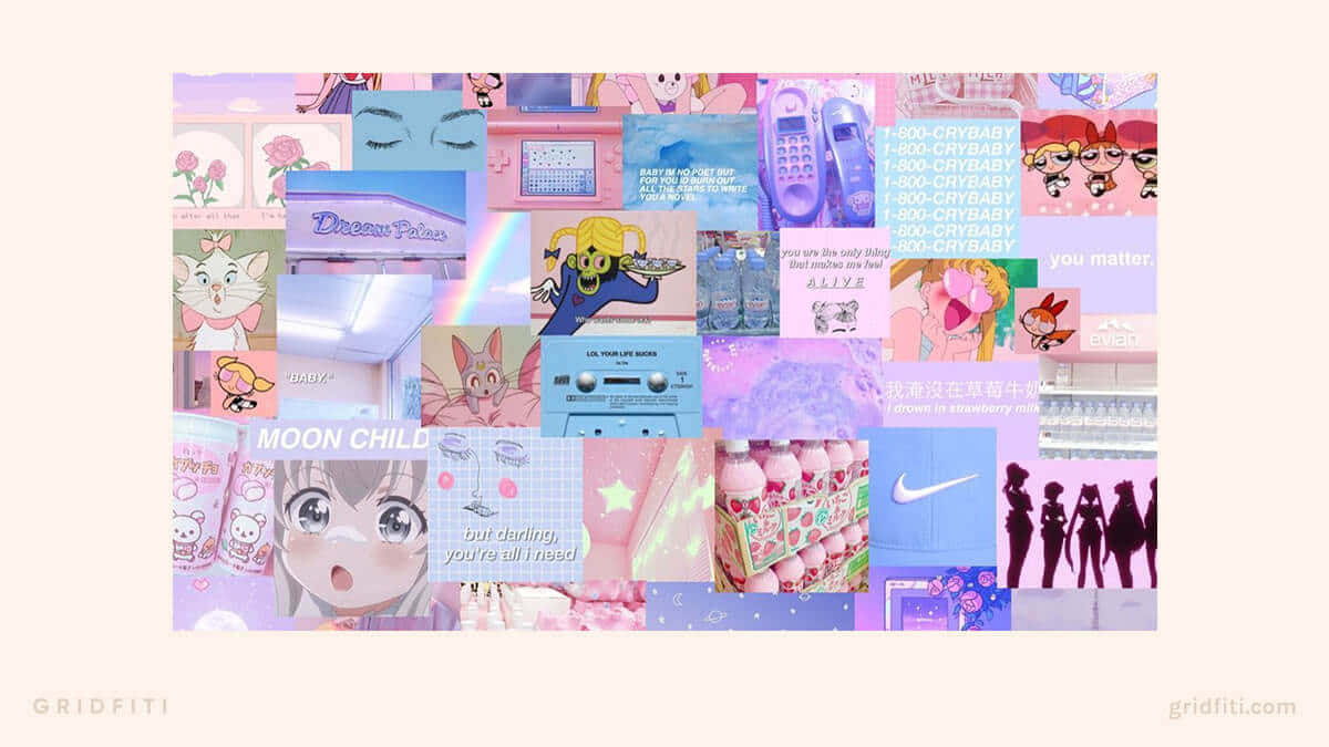 Dive Into The Colorful World Of Anime Background