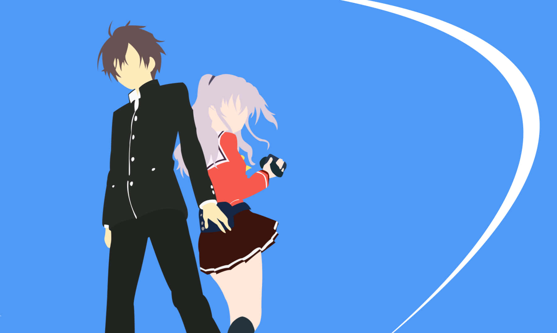 Dive Into The Enchanting World Of Anime Minimalism Background