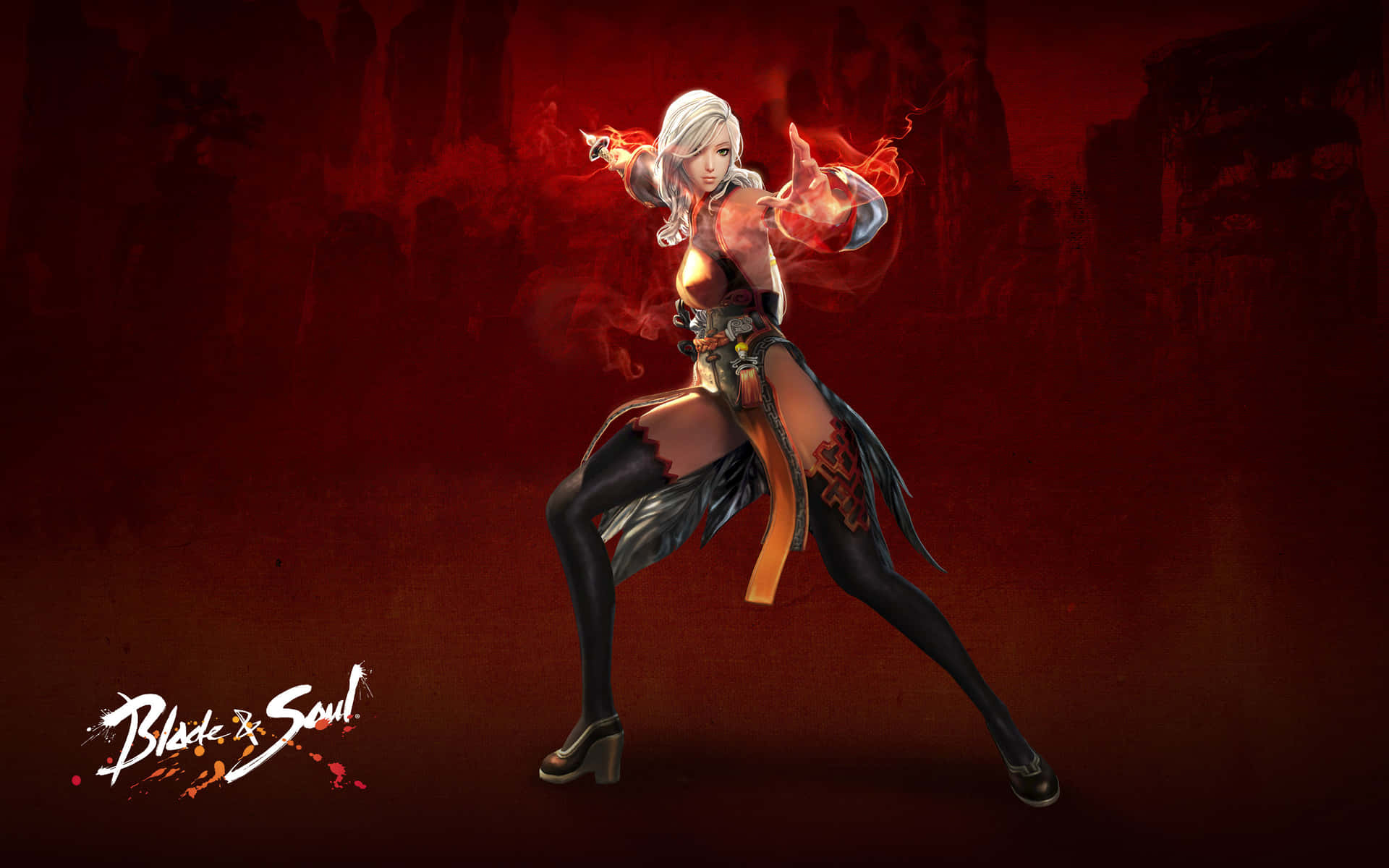 Dive Into The Fantasy World Of Blade & Soul Background