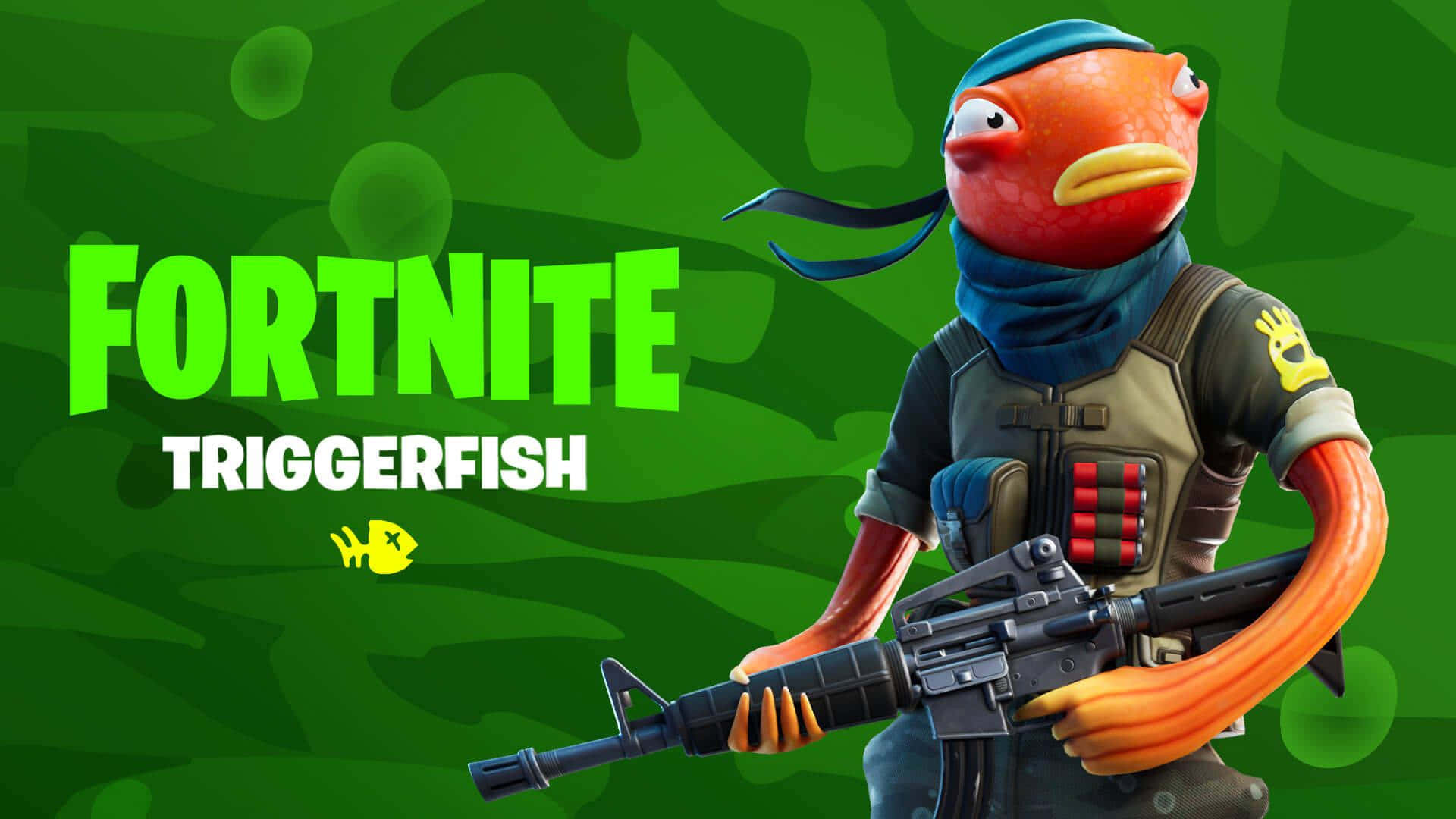 Dive Into The Fashionable Fortnite Fishstick! Background