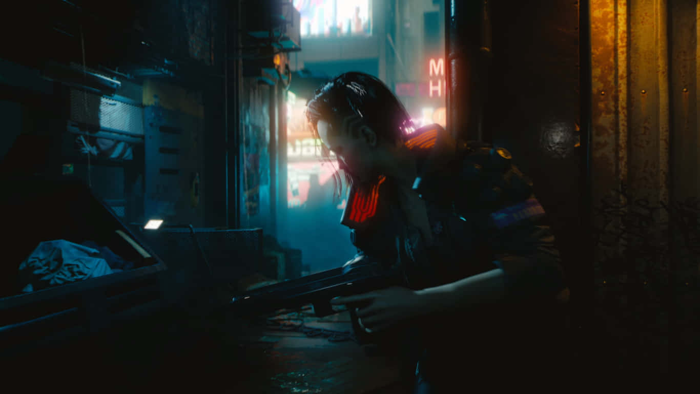 Dive Into The Futuristic World Of 'cyberpunk 2077' Background