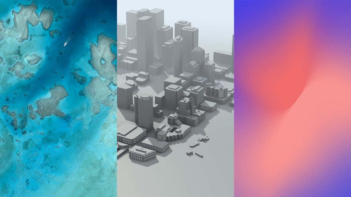 Dive Into The Pixel World Background