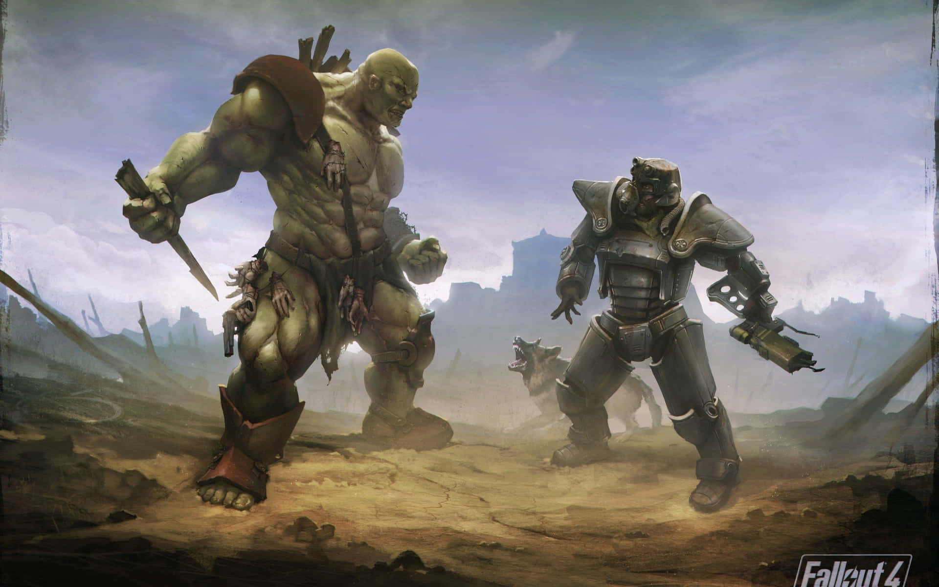 Dive Into The Post-apocalyptic World Of Fallout 4 On Your Computer. Background