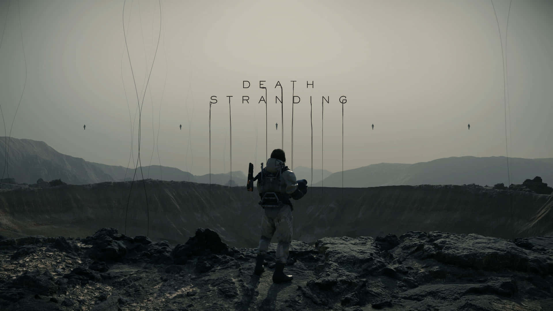 Dive Into The Sci-fi Adventure Game Death Stranding On Pc! Background