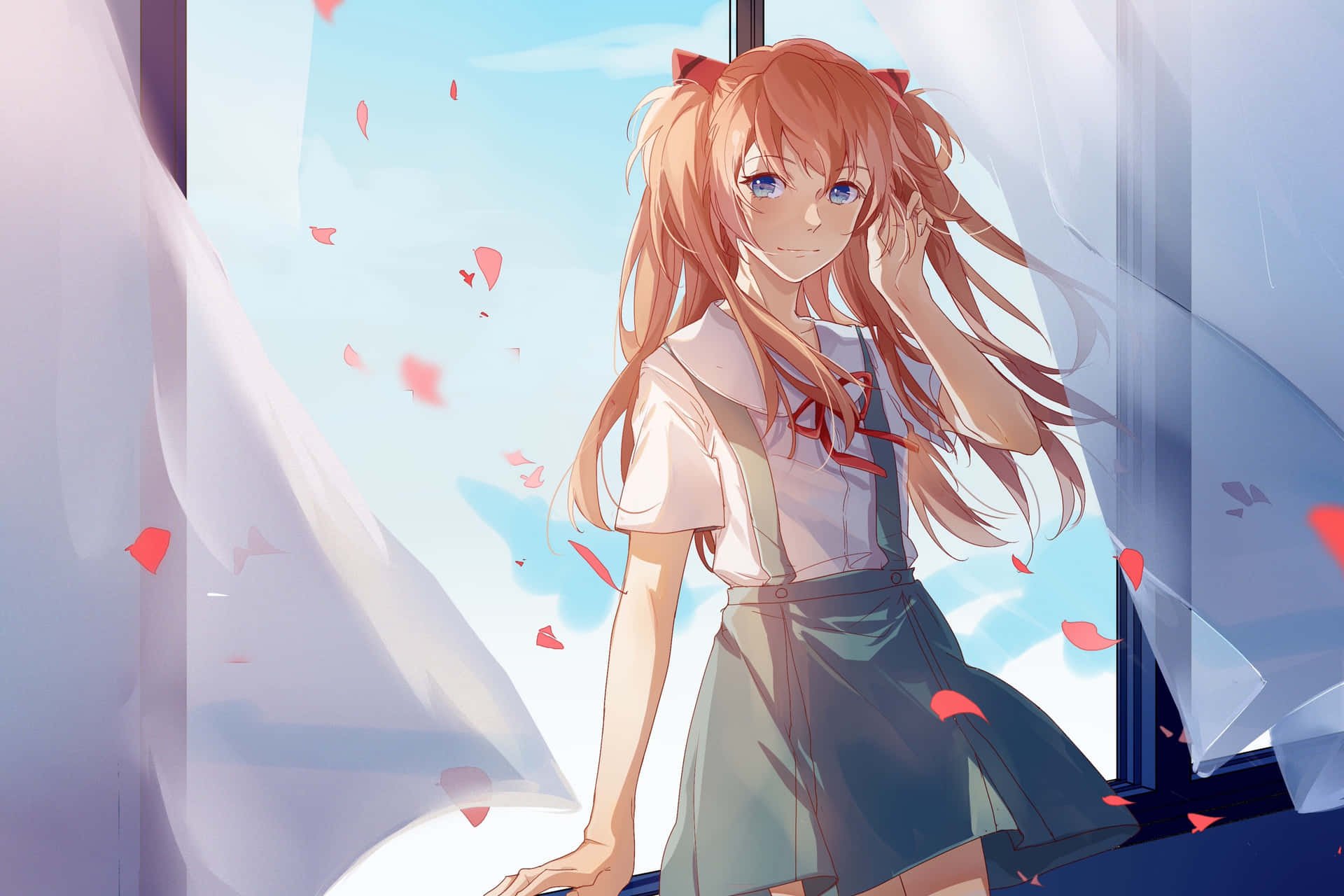 Dive Into The World Of Evangelion Manga Background