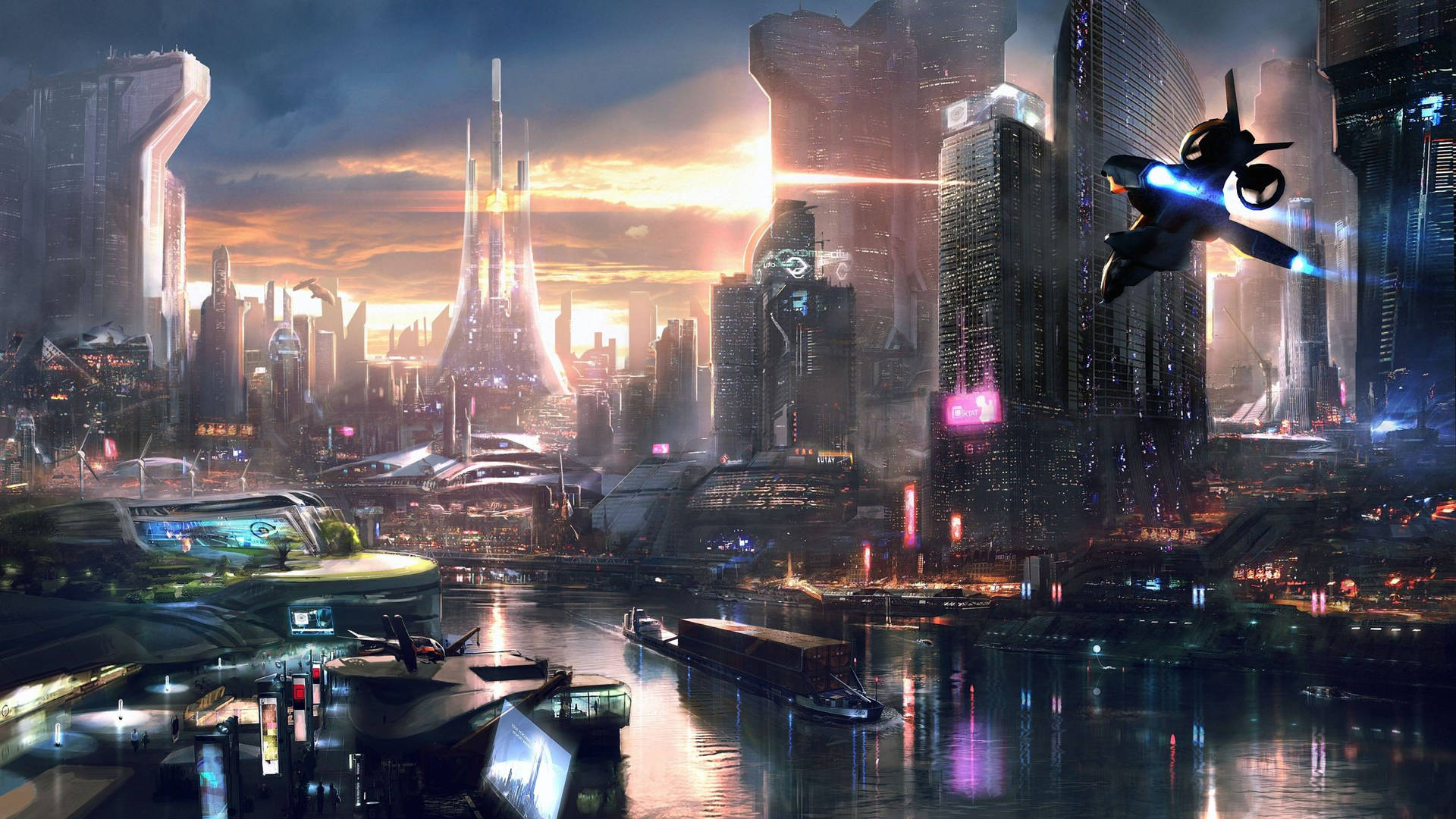 Dive Into The World Of Futuristic Cyberpunk