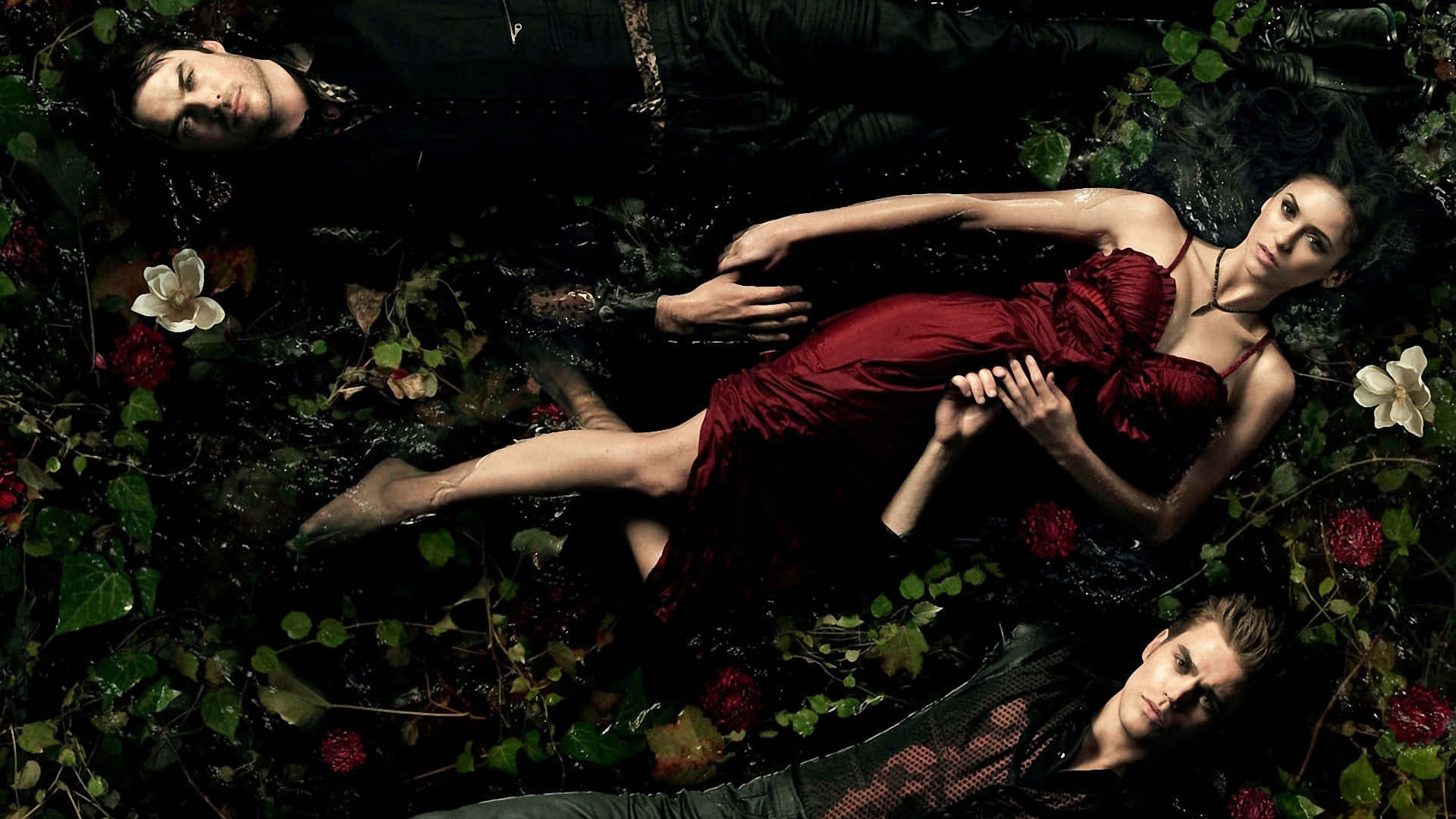 Dive Into The World Of Mysticism With Vampire Diaries Desktop Background