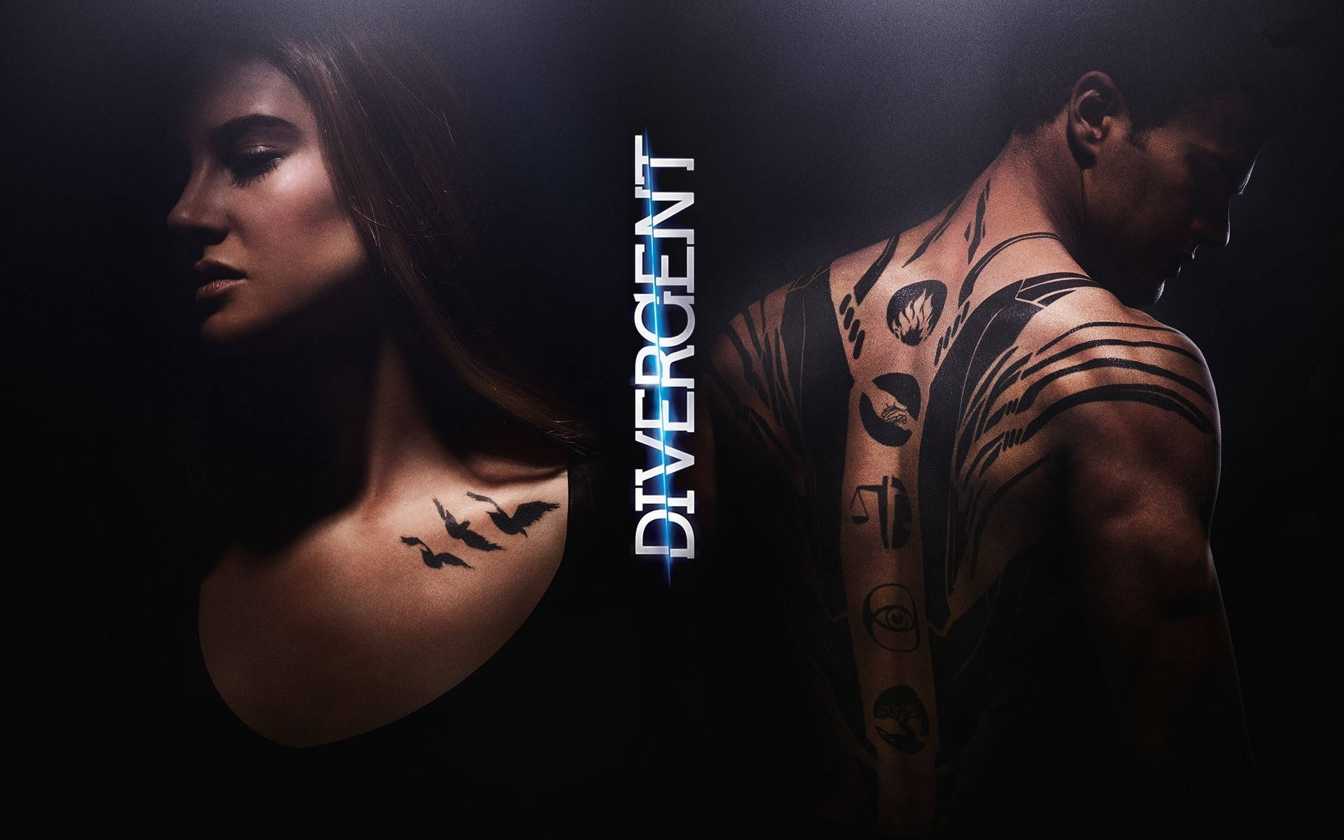 Divergent Dauntless Tris Tobias Tattoo Background