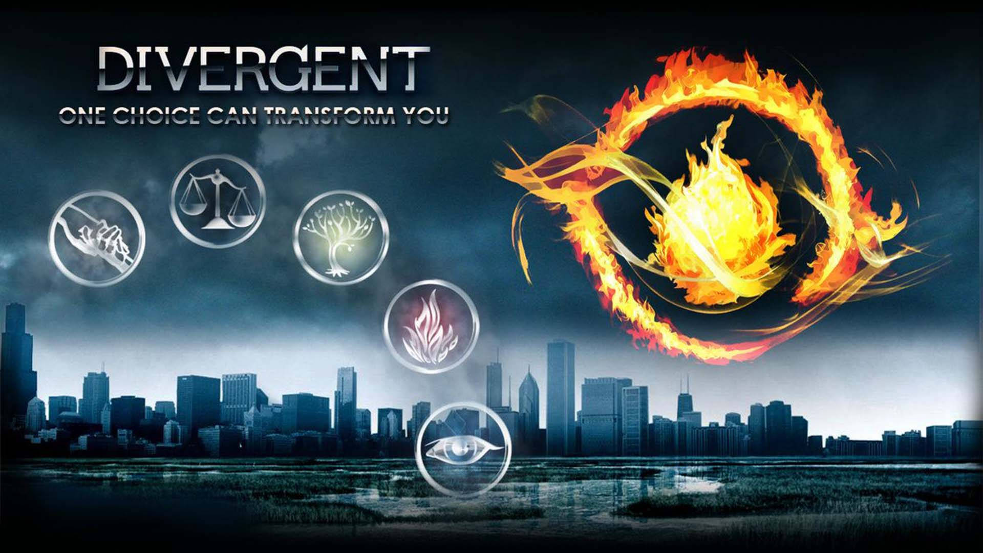 Divergent Movie Faction Poster Background