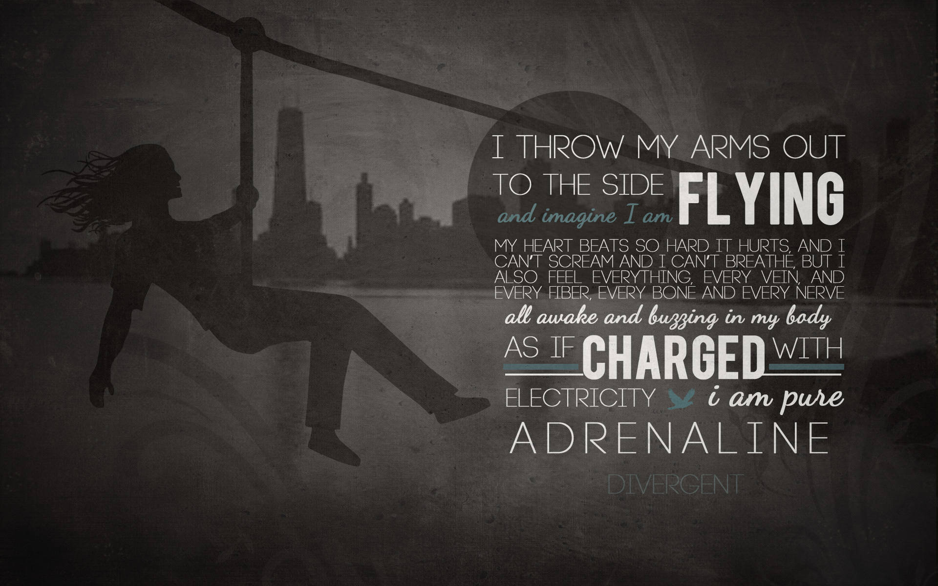 Divergent Quotes Fanart Background