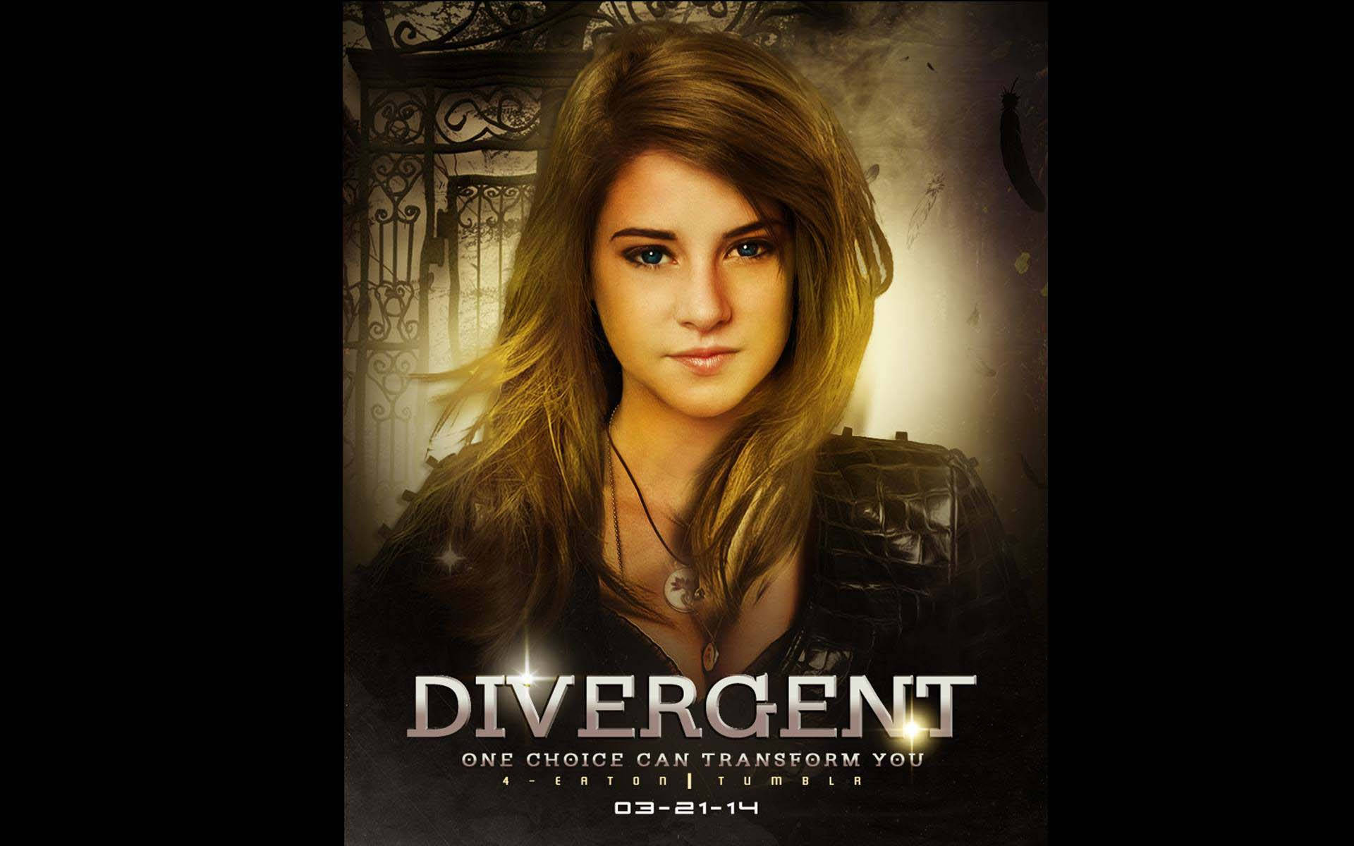 Divergent Tris Movie Poster Background