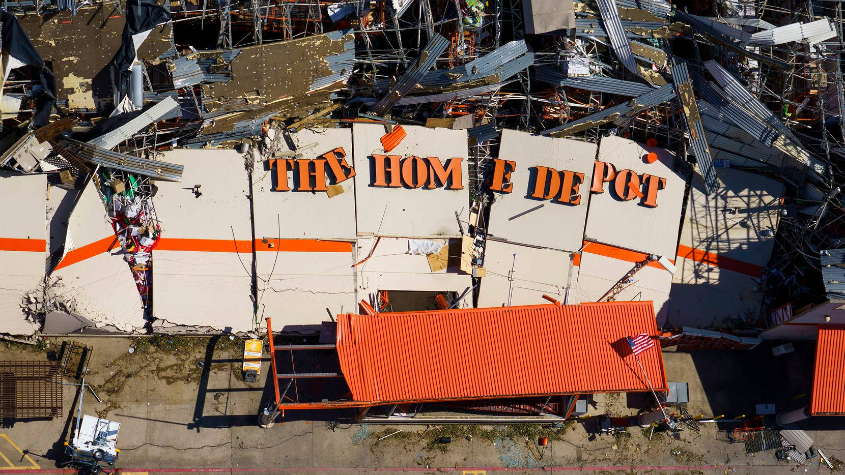 Diverse Tools Selection At Home Depot Background