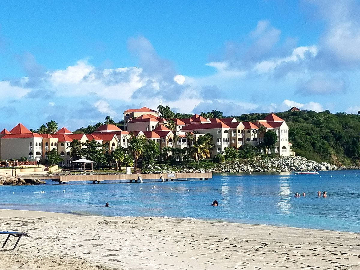 Divi Beach In Sint Maarten Background