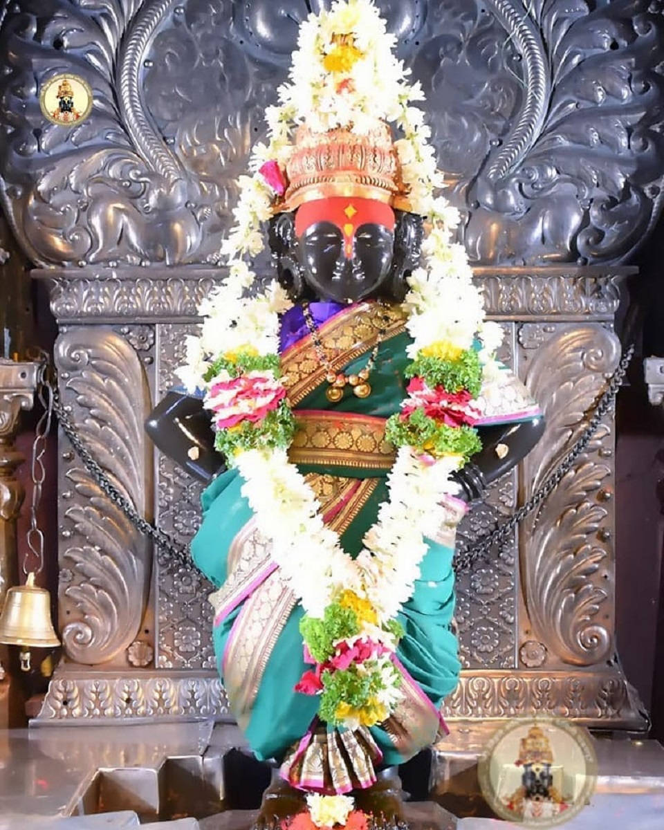 Divine Grace - Lord Pandurang In Karnataka Background