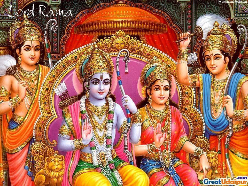 Divine Grace: Lord Rama And His Family