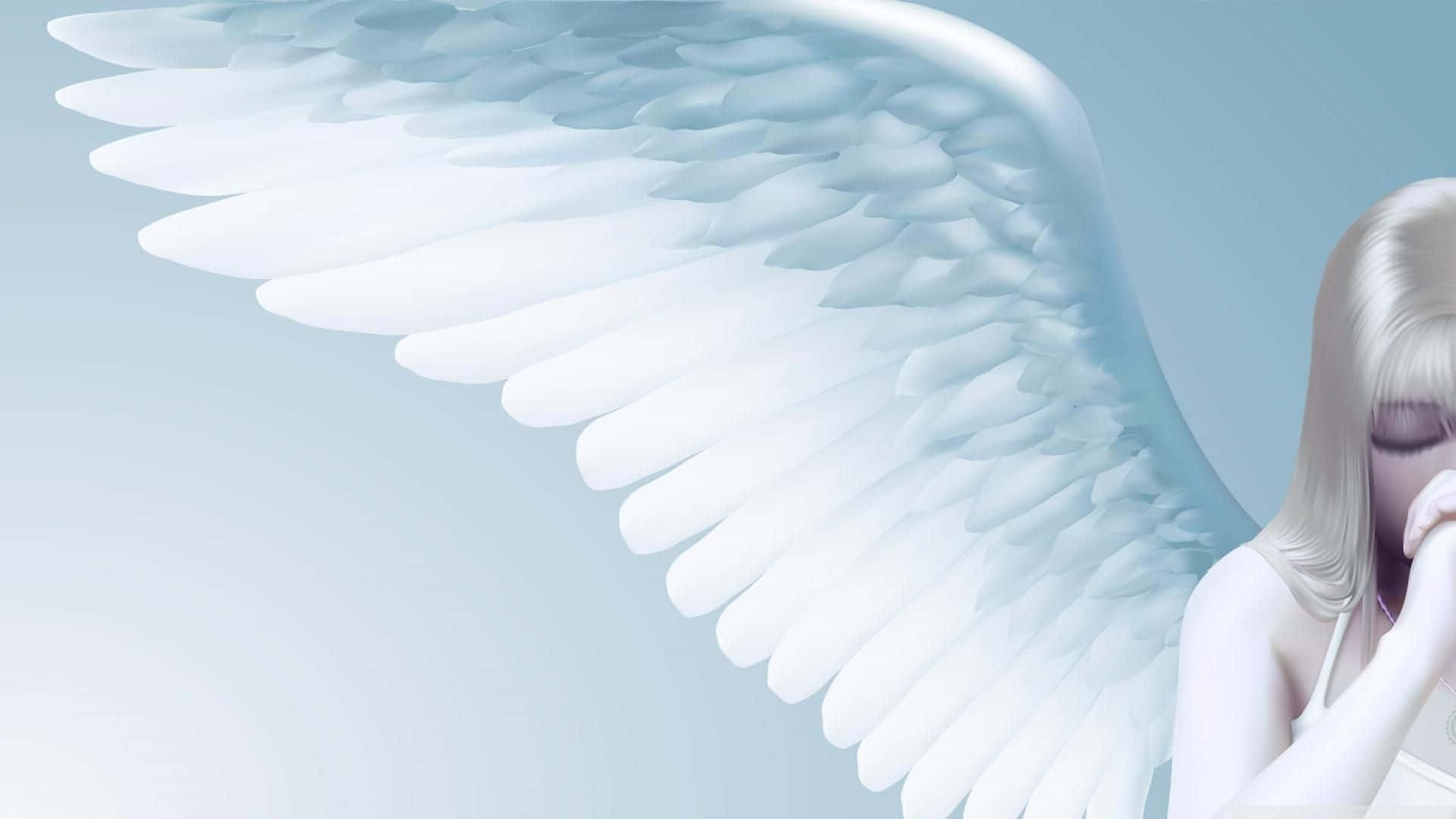 Divine Harmony - Cute Angelic Figures Background