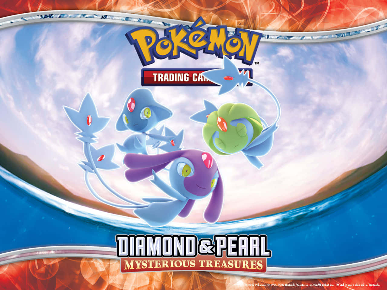 Divine Mesprit In His Natural Environment Background