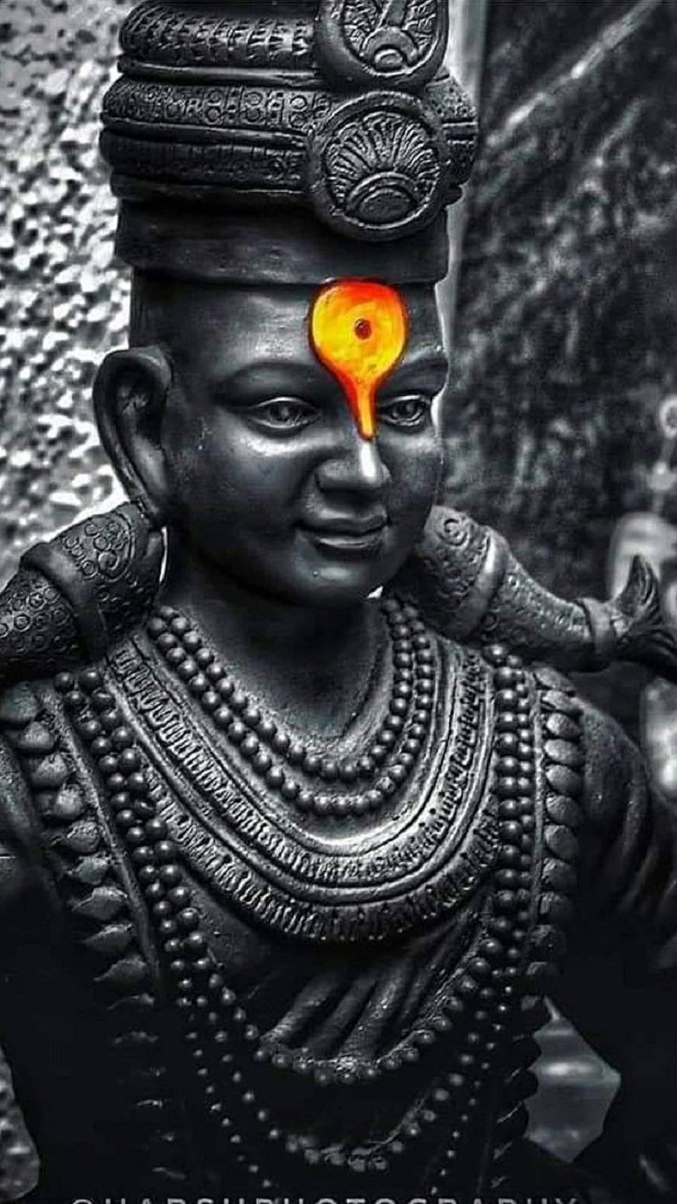 Divine Portrait Of Lord Pandurang With Vaishnava Tilaka
