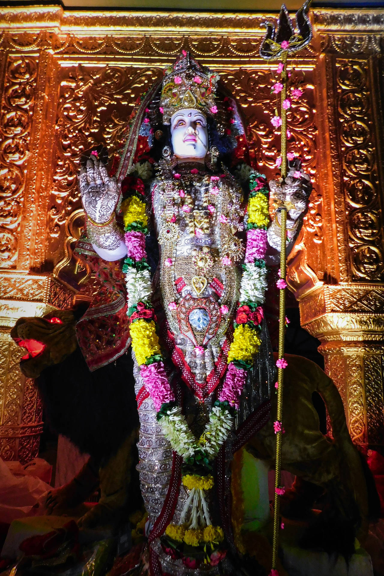 Divine Power - Goddess Kali Background