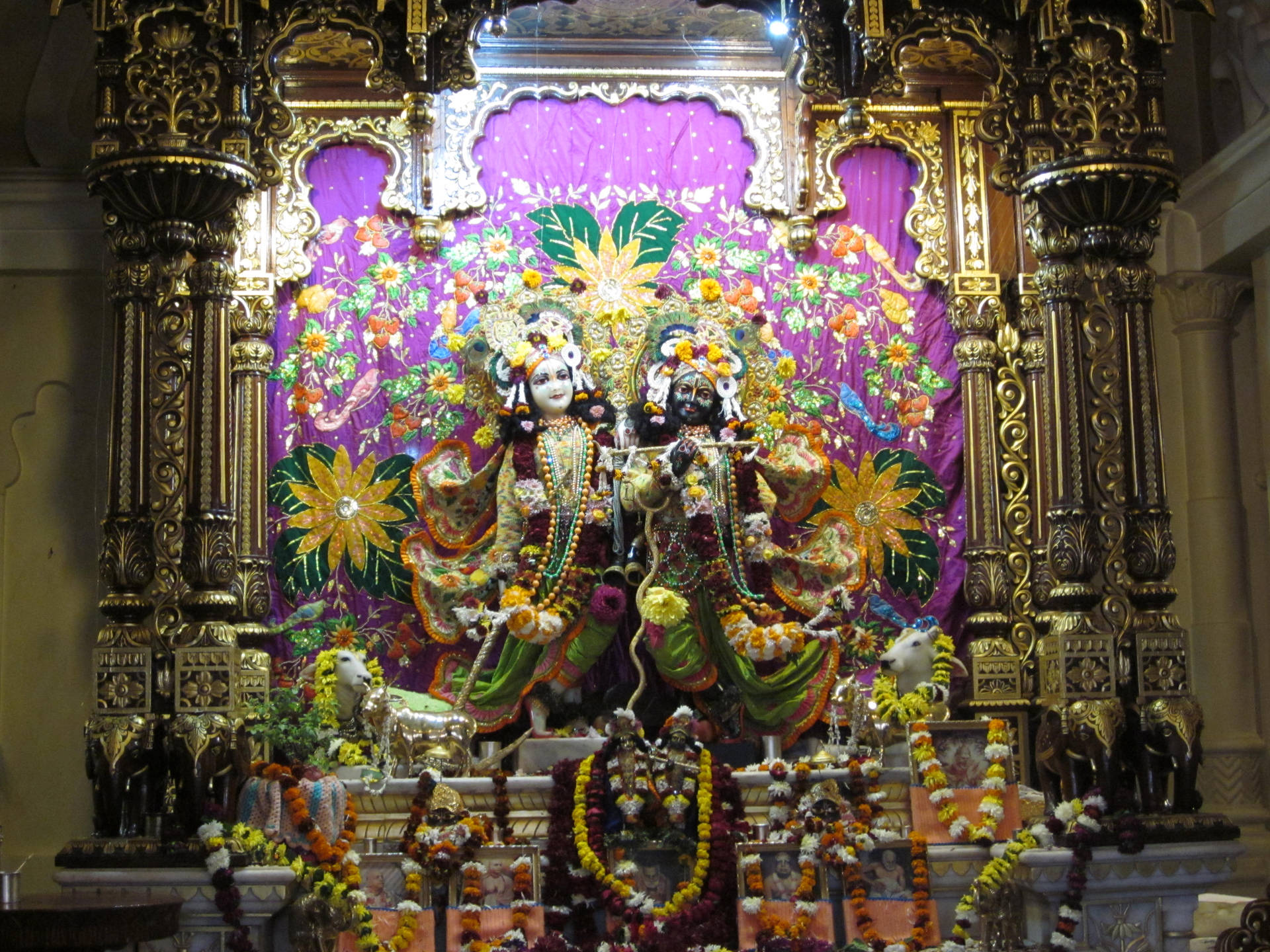 Divine Vision- The Altar Of Banke Bihari Temple